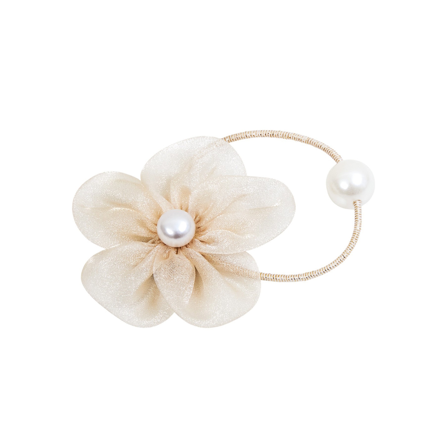 平價飾品,珍珠,花,髮圈