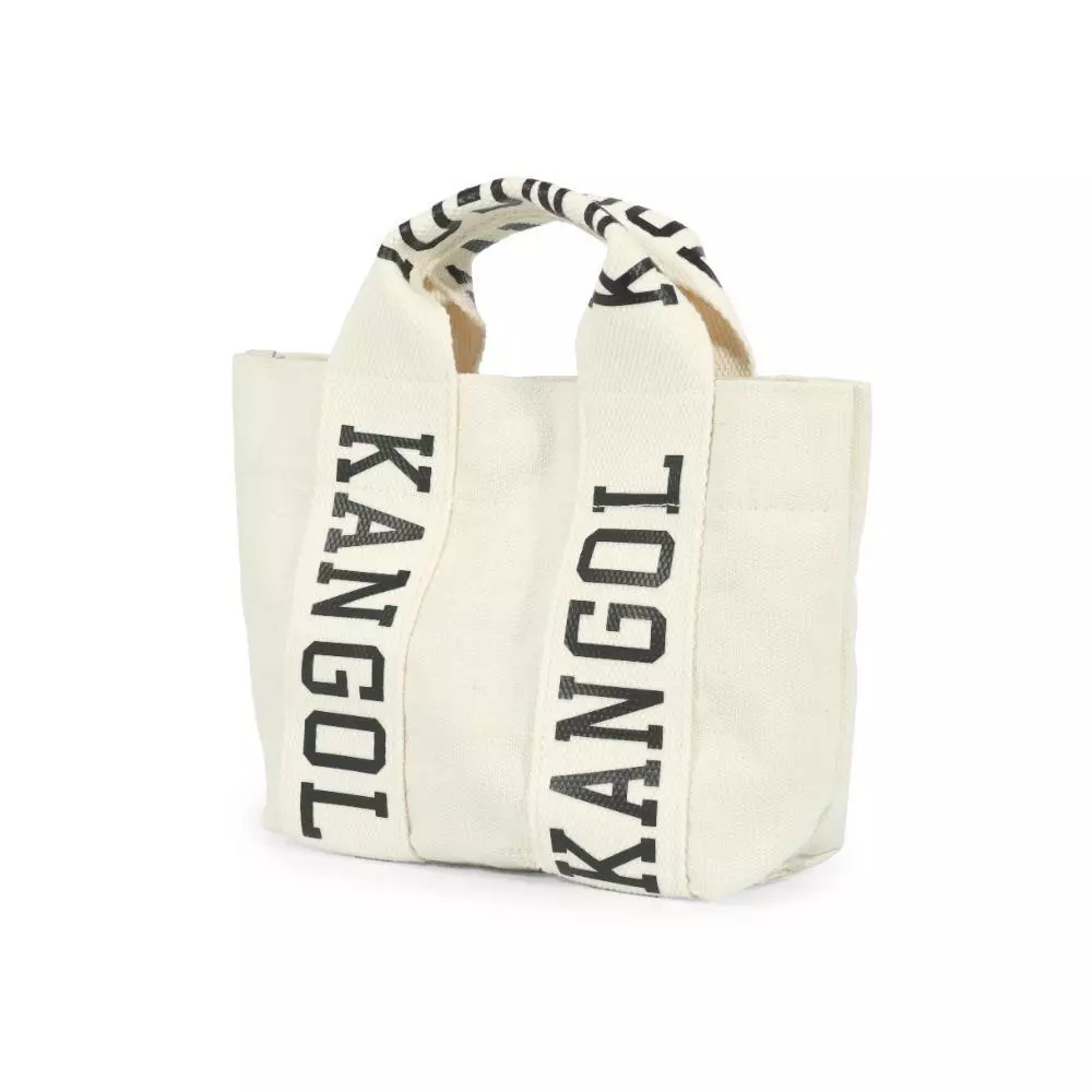 KANGOL 手提包 字母LOGO 兩色 磁吸扣 包包 6555170701 6555170720