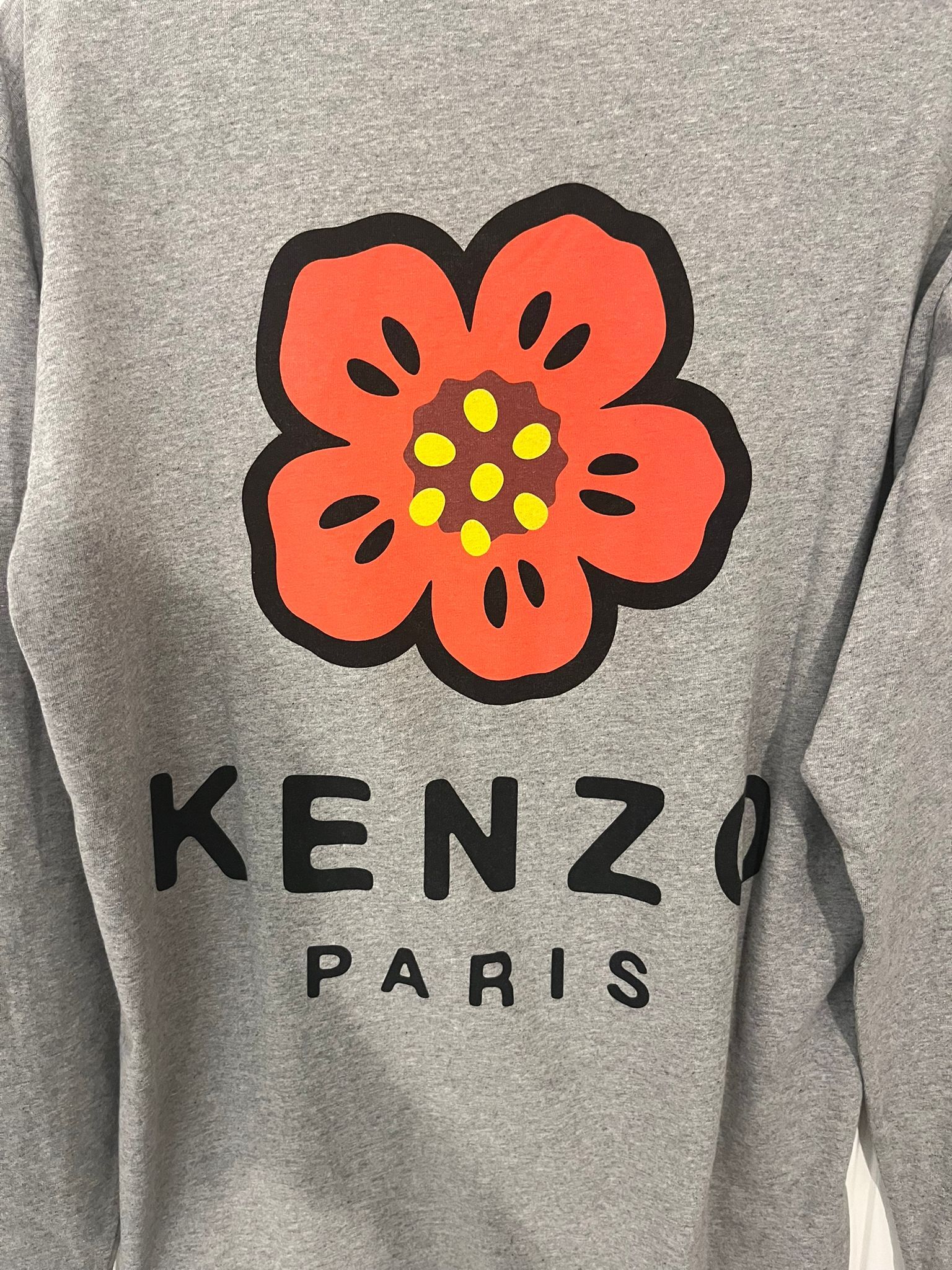 【現貨】KENZO LL1031416 圓領衛衣 (灰色) (C65TS408 4SG)