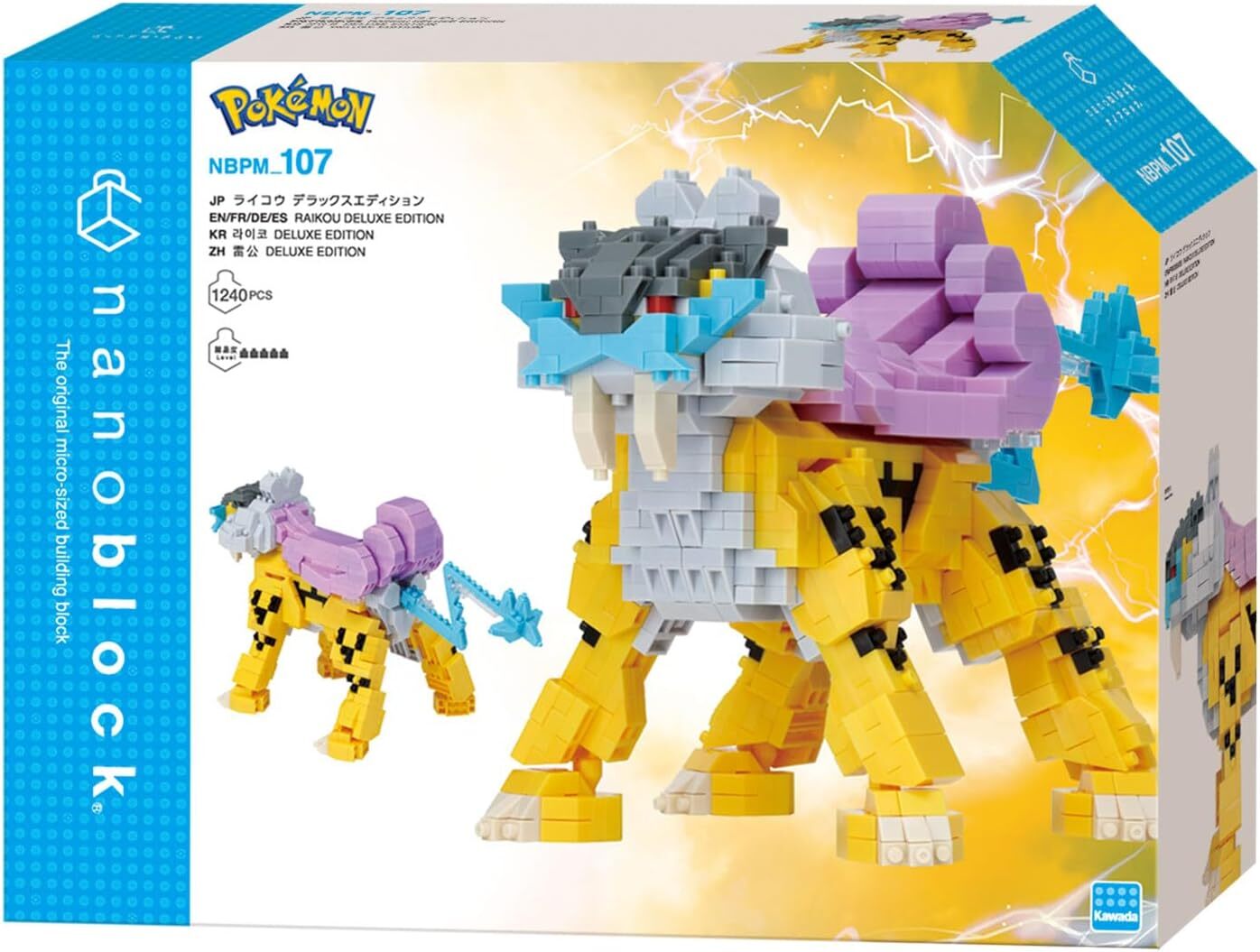 Nanoblock 迷你積木 NBPM_107 雷公 DX版