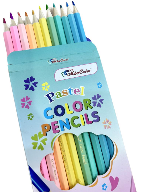 日常 PASTEL COLOUR PENCIL （12支）