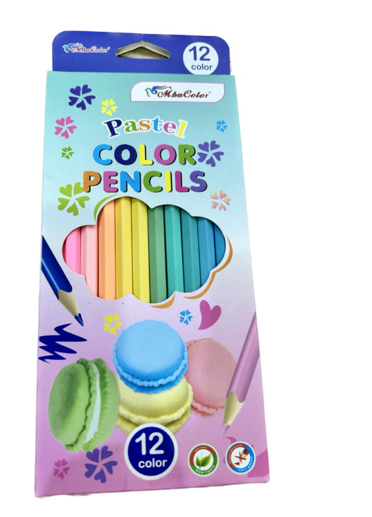 日常 PASTEL COLOUR PENCIL （12支）