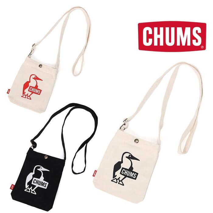 CHUMS Booby Canvas Mini Shoulder 肩袋 三色