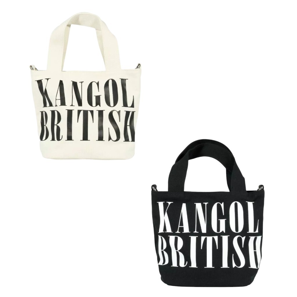 KANGOL 側背 字母LOGO 兩色 磁吸扣 包包 6555170901 6555170920