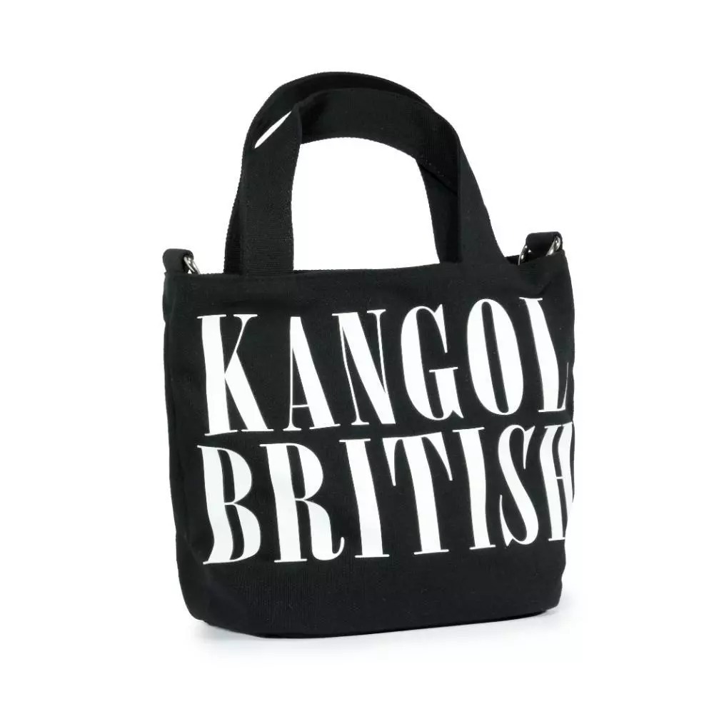 KANGOL 側背 字母LOGO 兩色 磁吸扣 包包 6555170901 6555170920