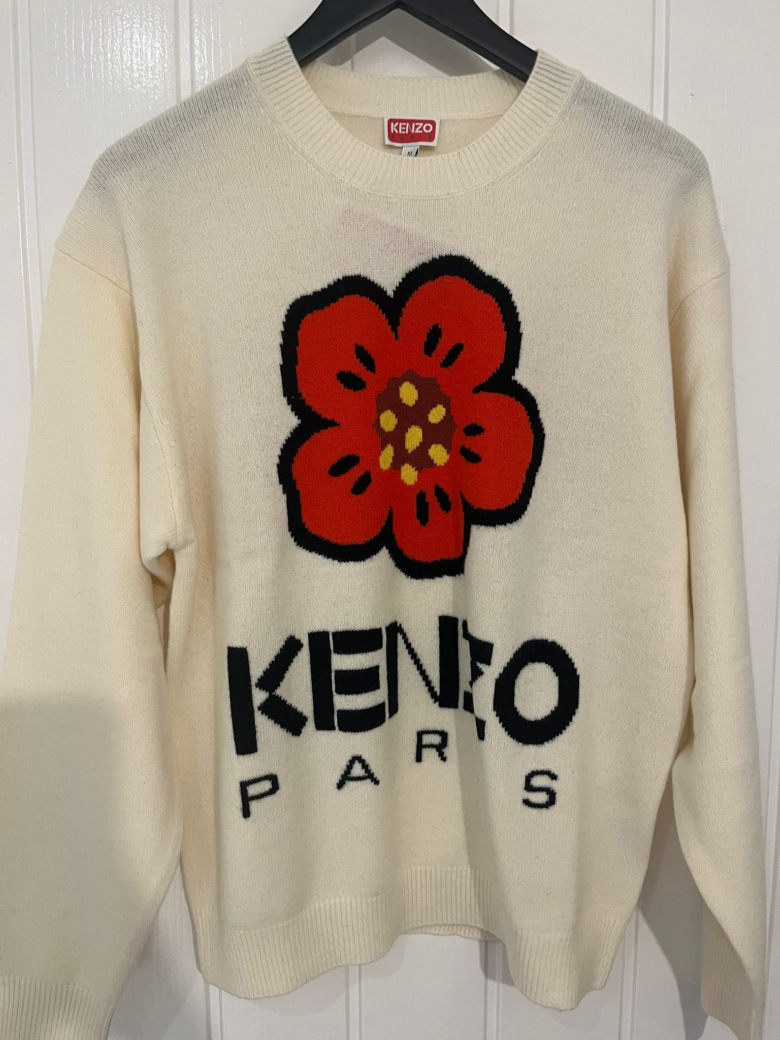 【現貨】KENZO LL1031417 圓領衛衣 (米白色) (PFD65PU4273LD)