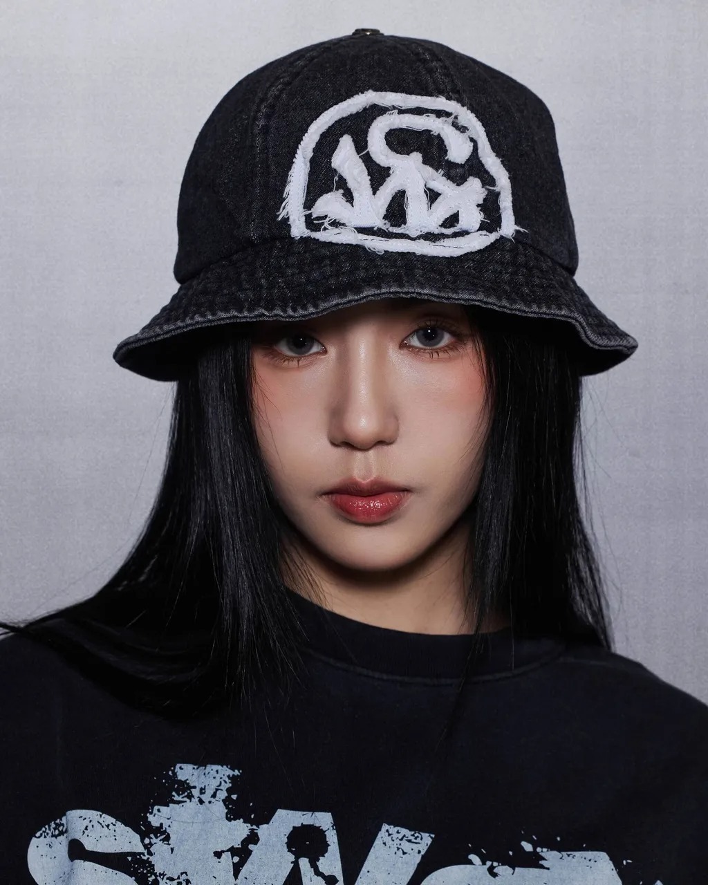 Sway the Don｜"Pure Game" Bucket Hat (Black Denim)