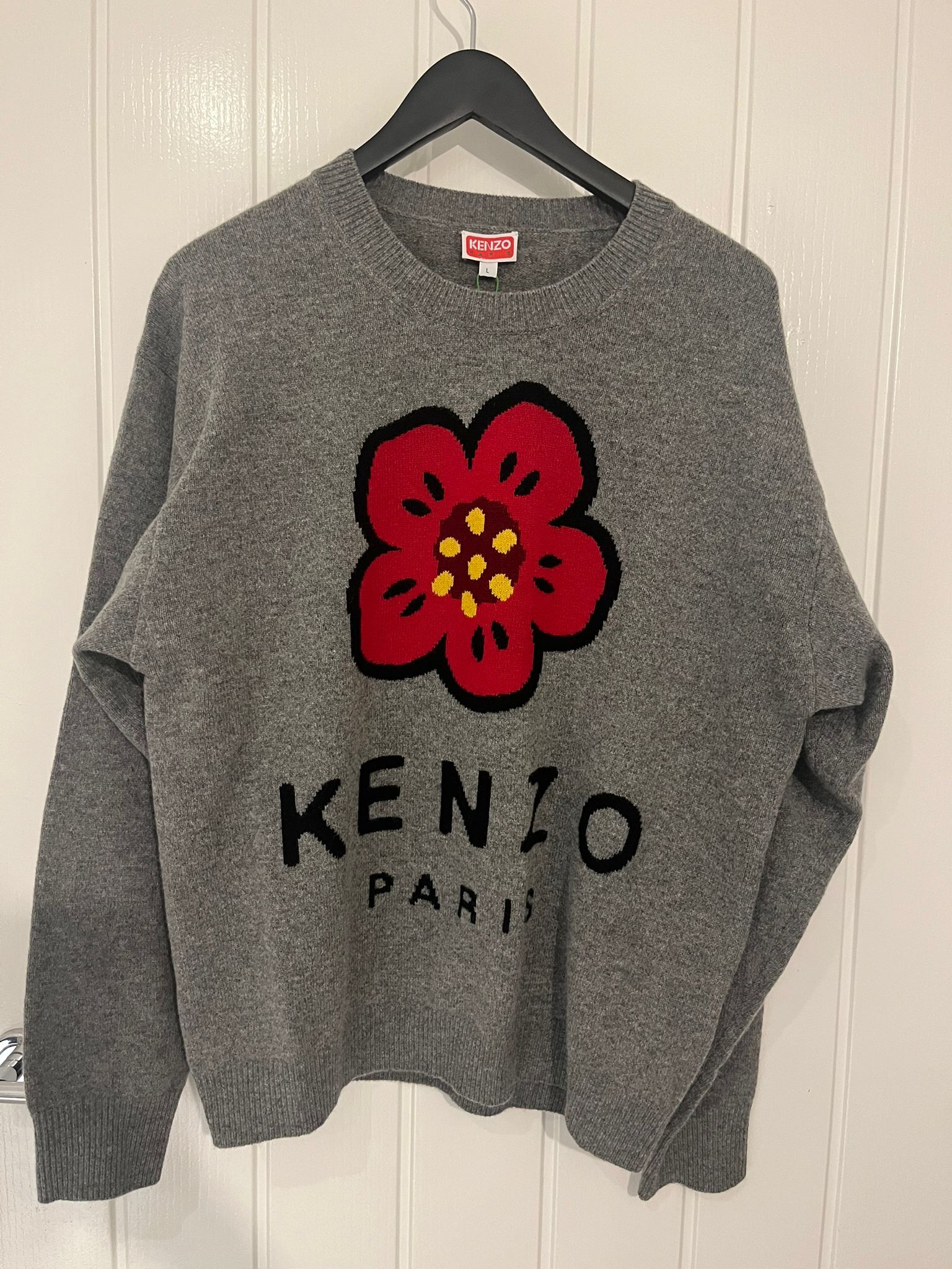 【直播】KENZO LL1031418 圓領衛衣 (深灰色) (C6 5PU345 3LD)