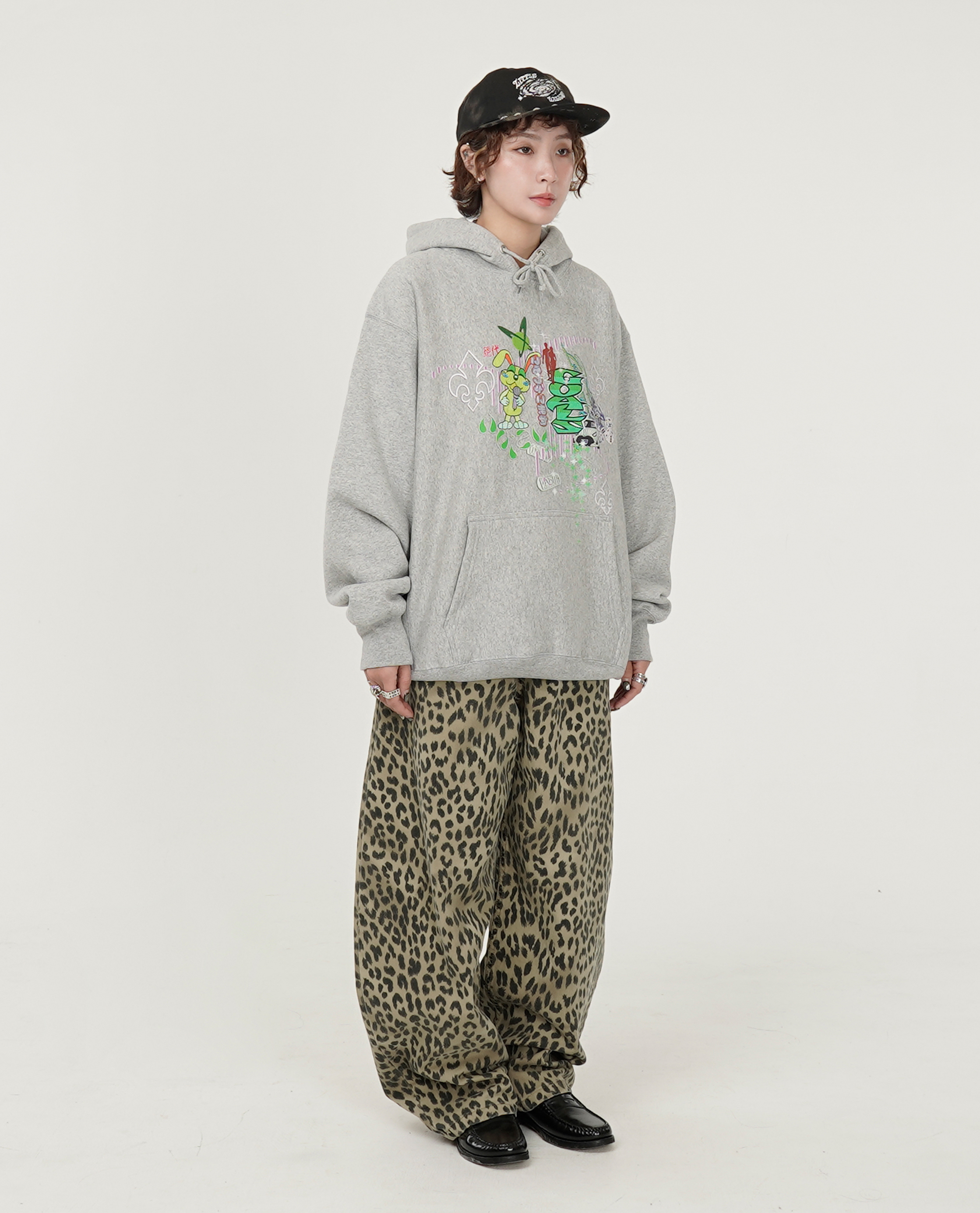 AOI Industry AB-A25 PRINT HOODIE - 25FW