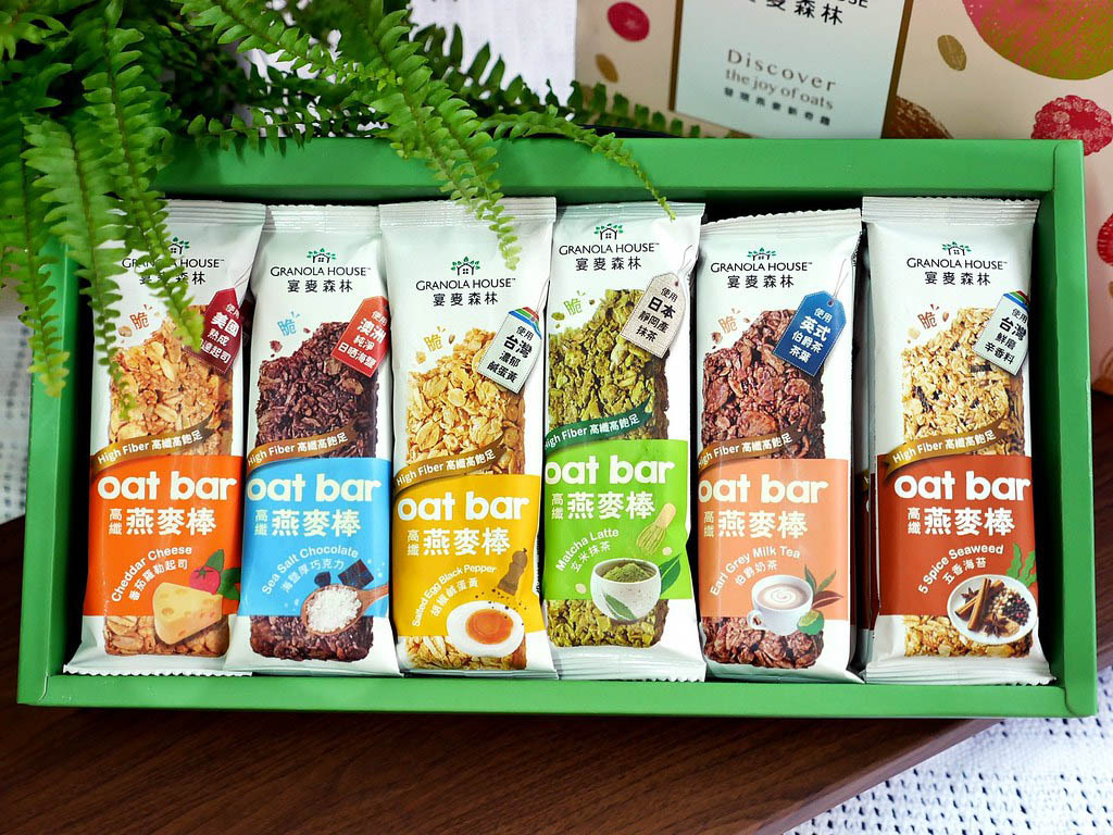 飲食控制菜單推薦宴麥森林經典燕麥棒-繽紛初嚐禮盒