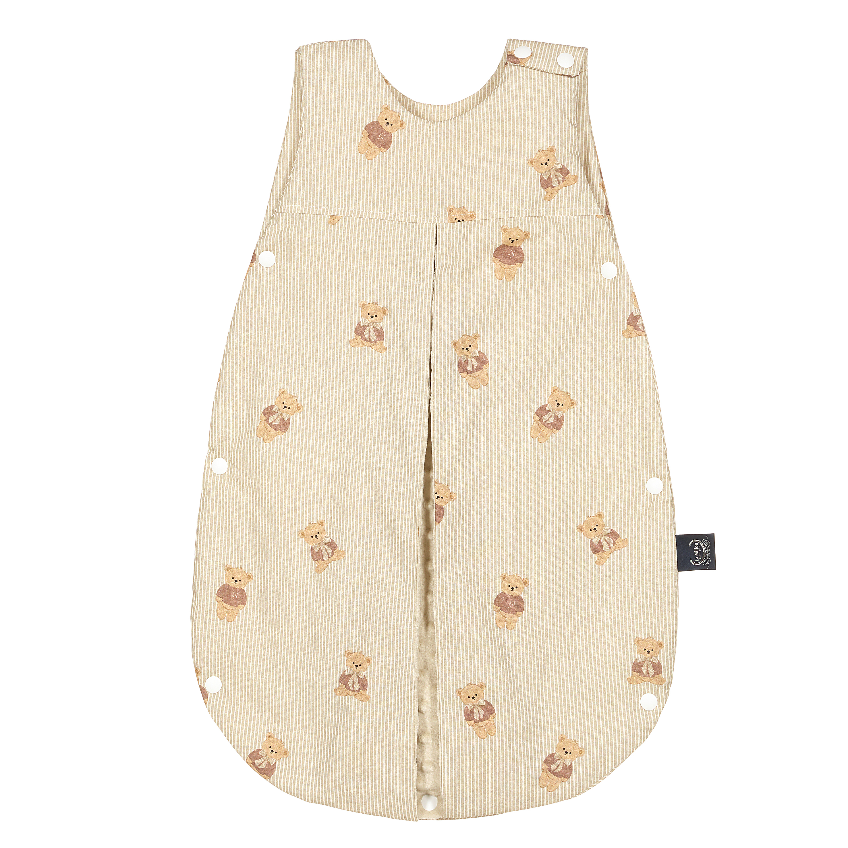 La Millou波蘭 豆豆防踢被/防踢背心分腿扣(70cm)｜學院熊寶寶｜伊莉沙白