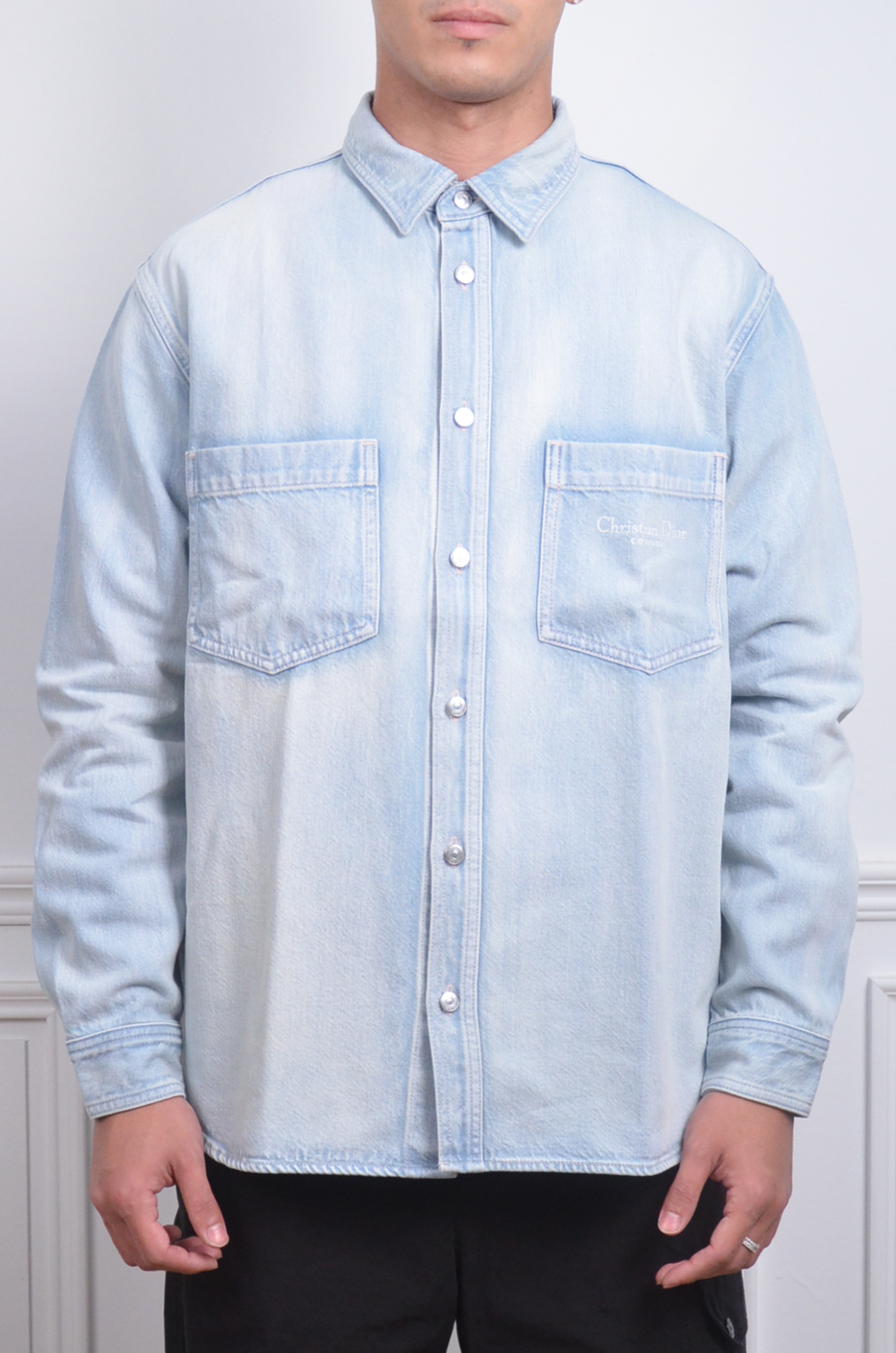 Dior 牛仔襯衫外套【593D596A3025580】
