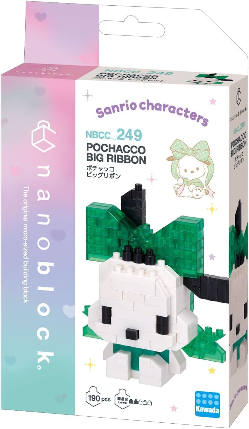 Nanoblock 迷你積木 NBCC_249 帕恰狗 大蝴蝶結