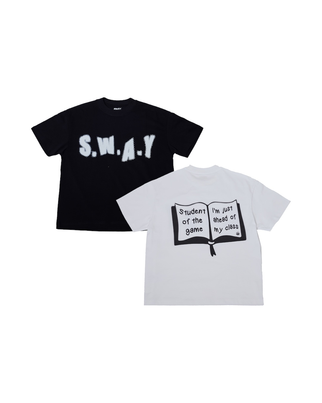 Sway the Don｜“Student of the Game” Tee (Black/White)