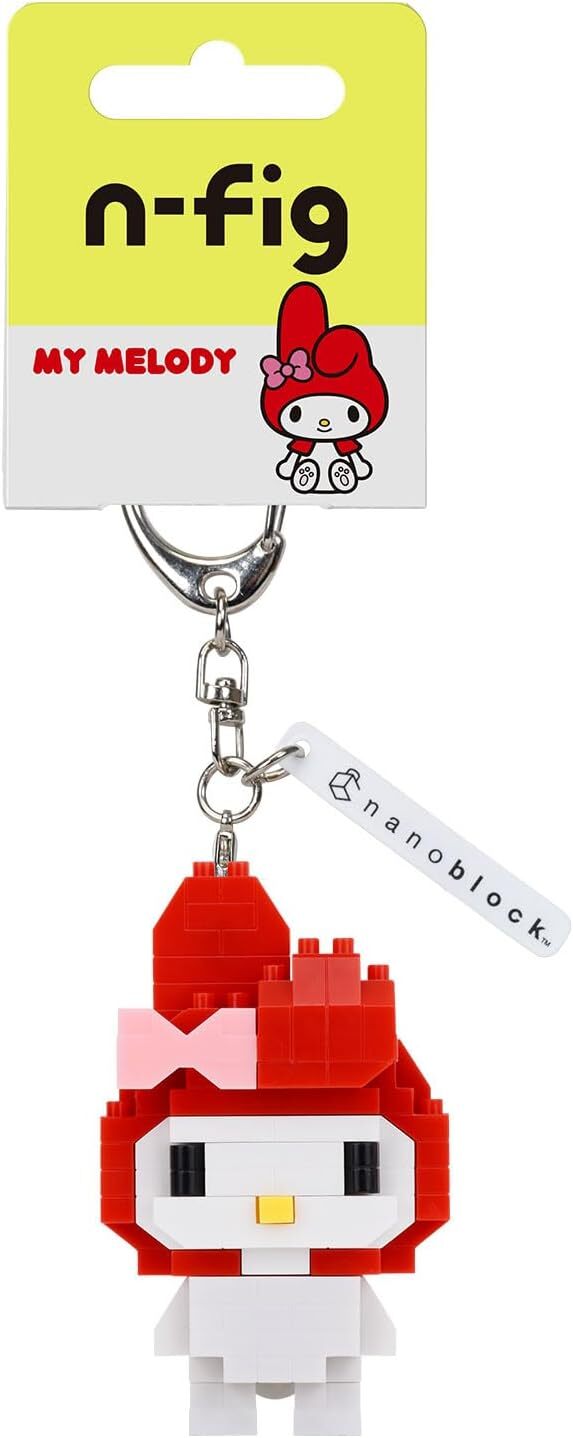 KAWADA Nanoblock 積木造型吊飾 NFG-11 美樂蒂