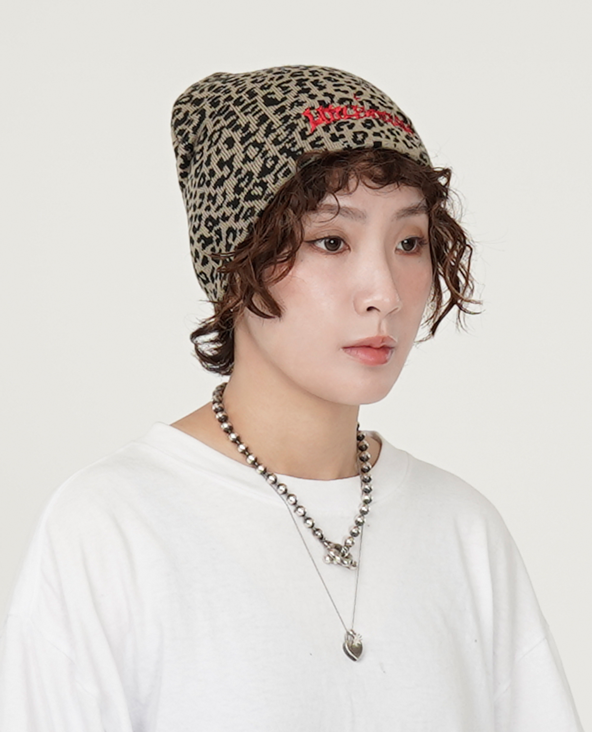 Little Willow Leopard Willow STRAIGHT BEANIE - 25FW