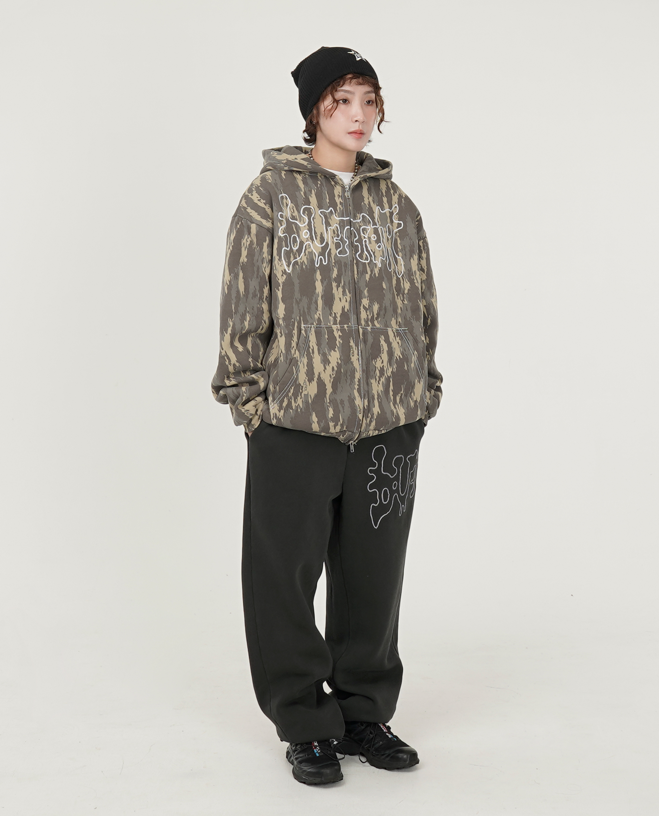 Butter Goods Blotch Zip-Thru Hood - 25FW