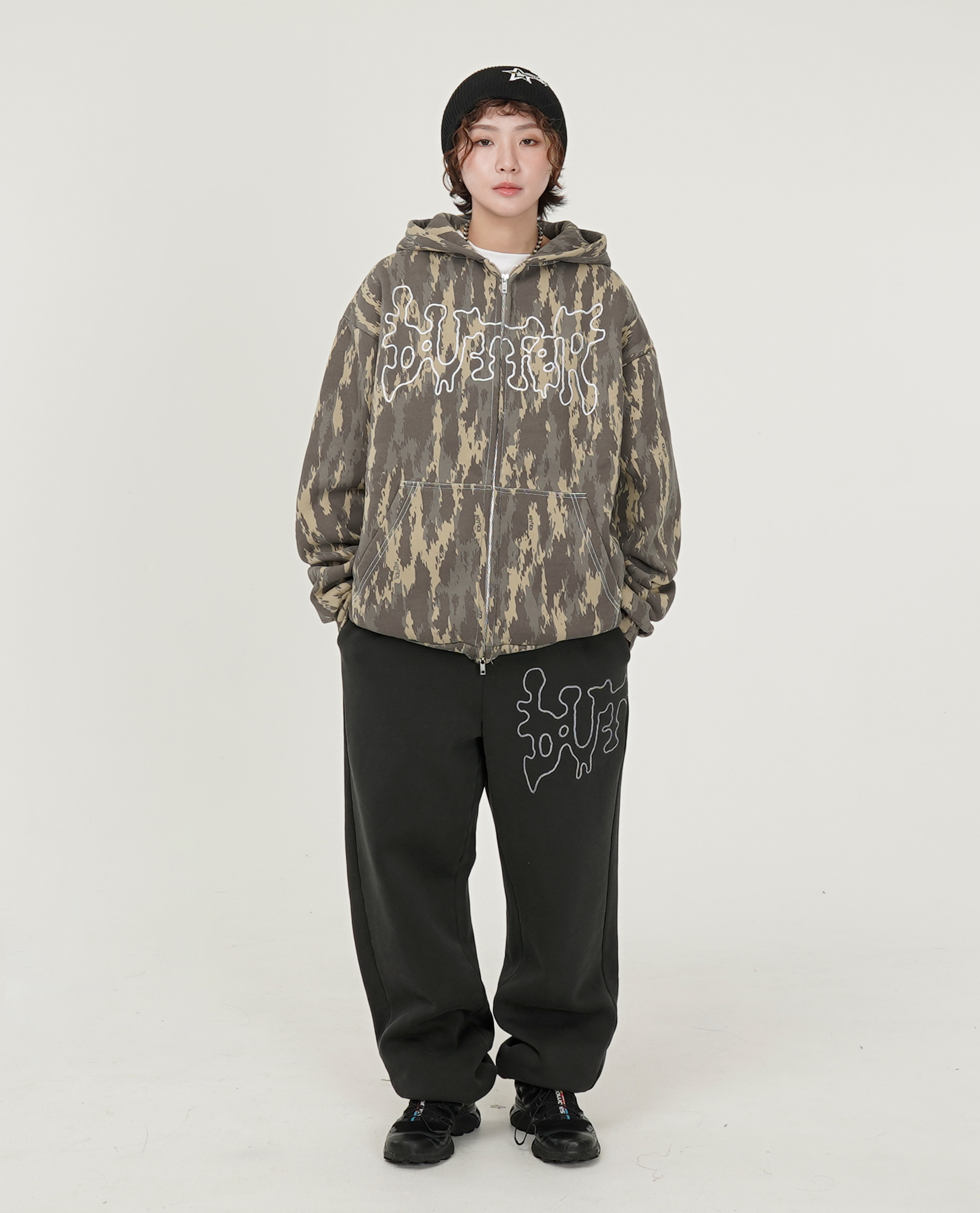 Butter Goods Blotch Zip-Thru Hood - 25FW