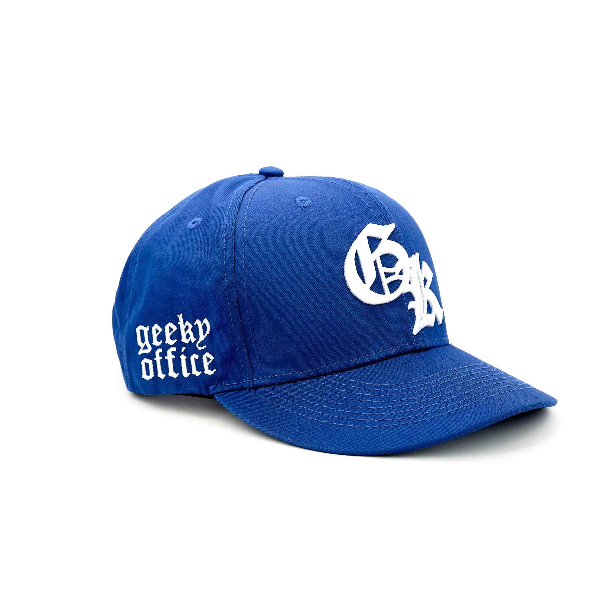 GEEKY 歌德字棒球帽-藍