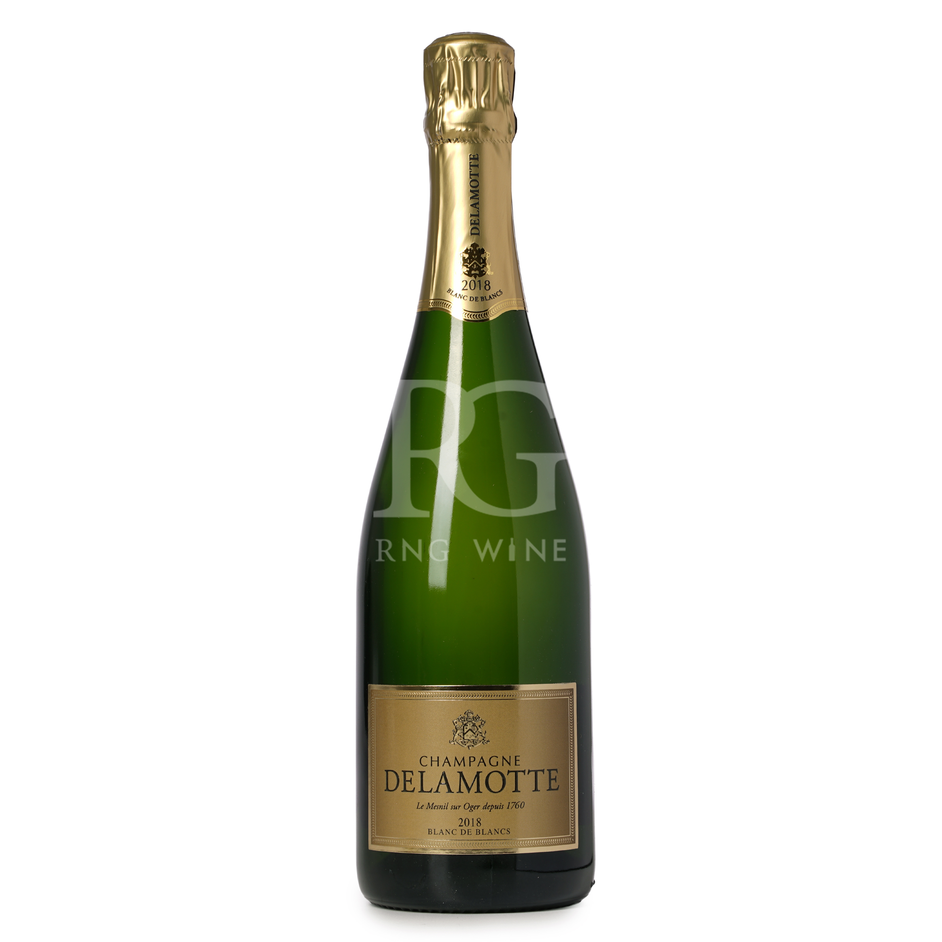 Delamotte Blanc de Blancs Brut 2018 (WS95)