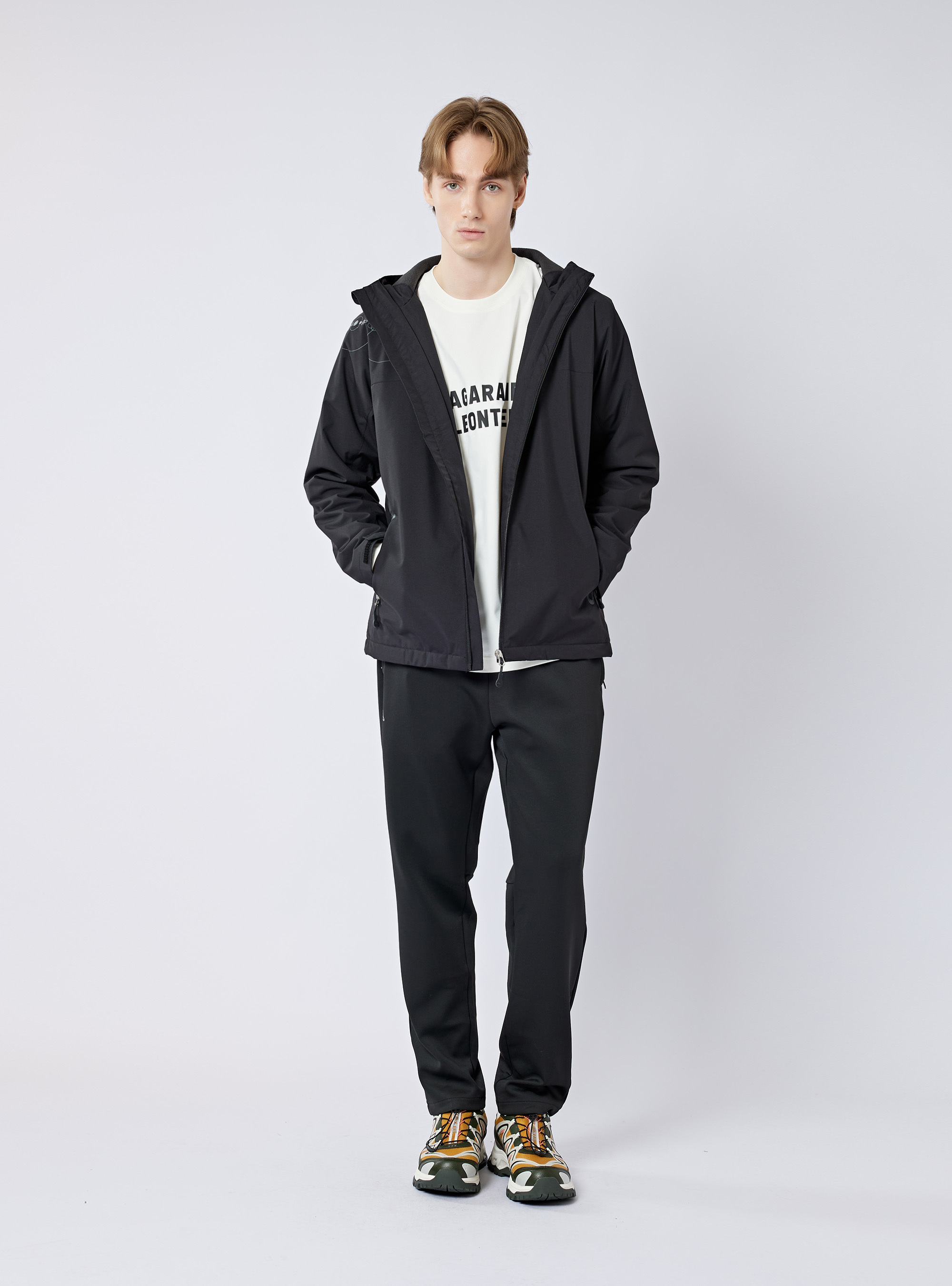 男女適穿 兩件式8K高防水保暖機能外套