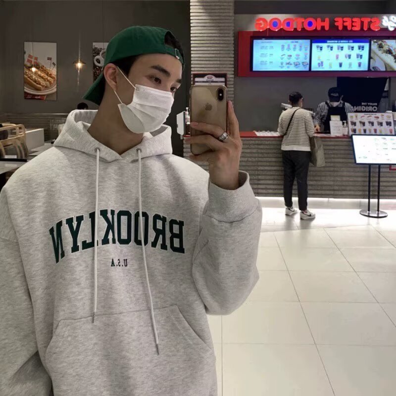 美式重磅純棉連帽大學T｜厚磅保暖長袖衛衣｜YP STYLE