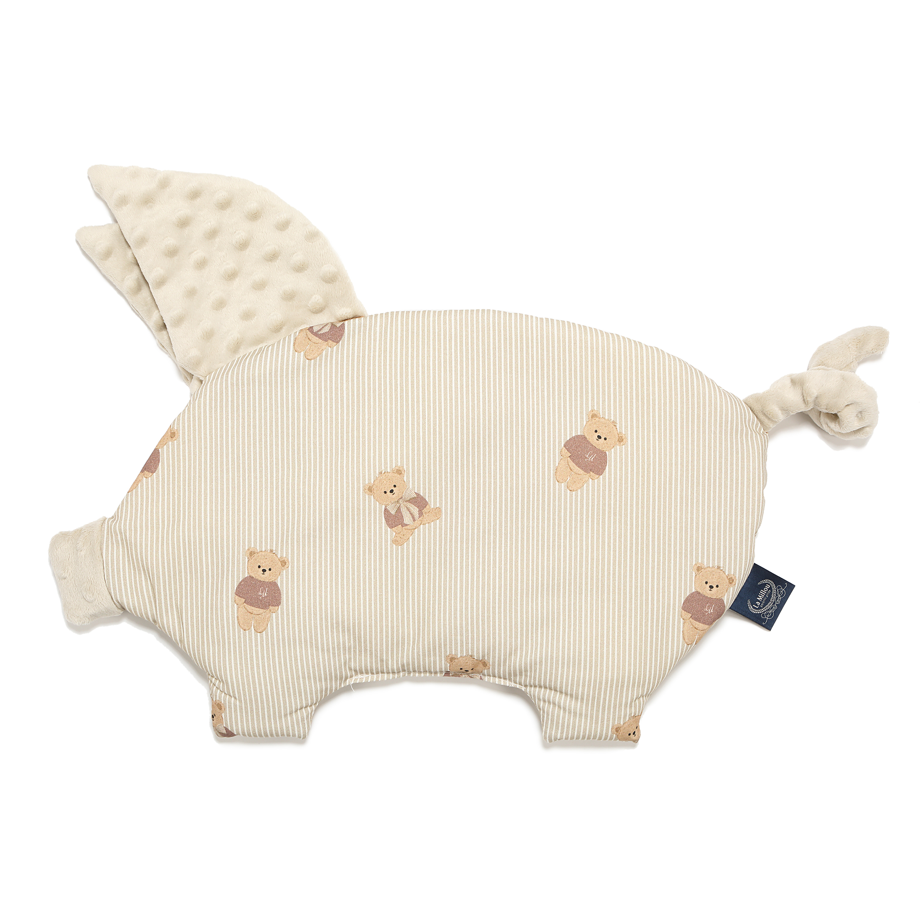 La Millou波蘭 豆豆小豬枕｜學院熊寶寶｜伊莉沙白