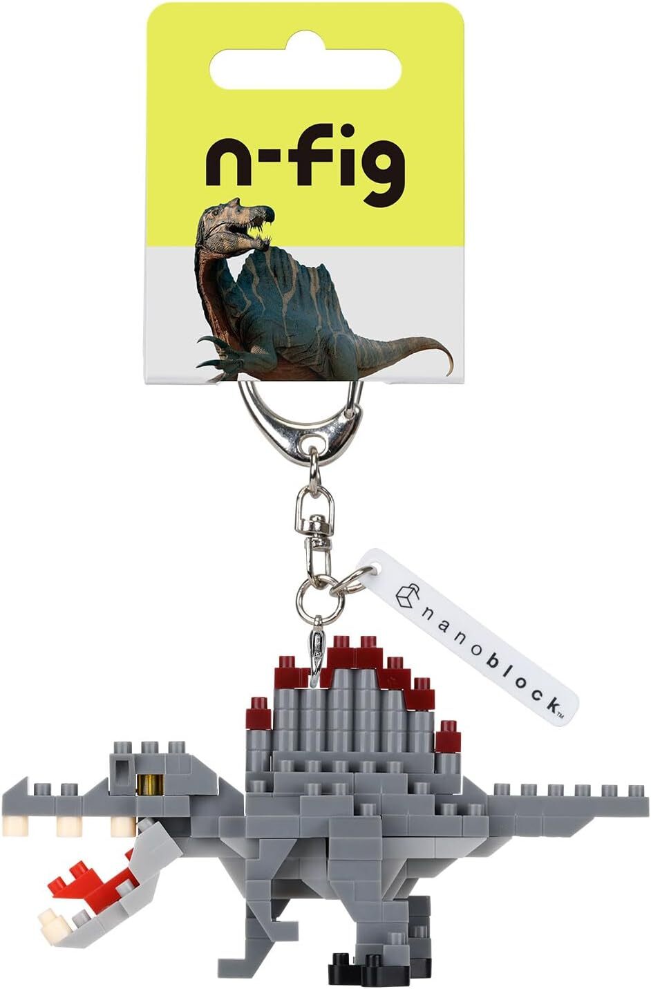 KAWADA Nanoblock 積木造型吊飾 NFG-18 棘龍