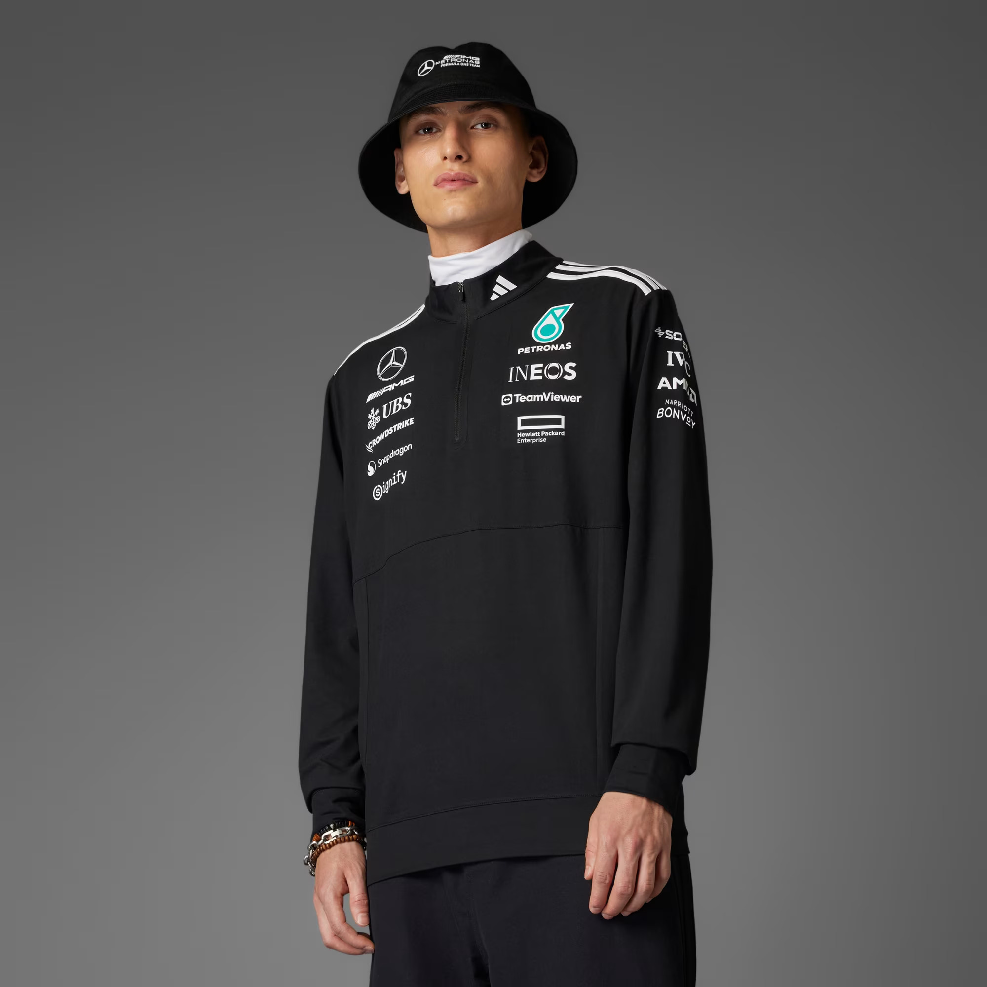 (預訂) Adidas x MERCEDES-AMG PETRONAS F1 1/4 Zip