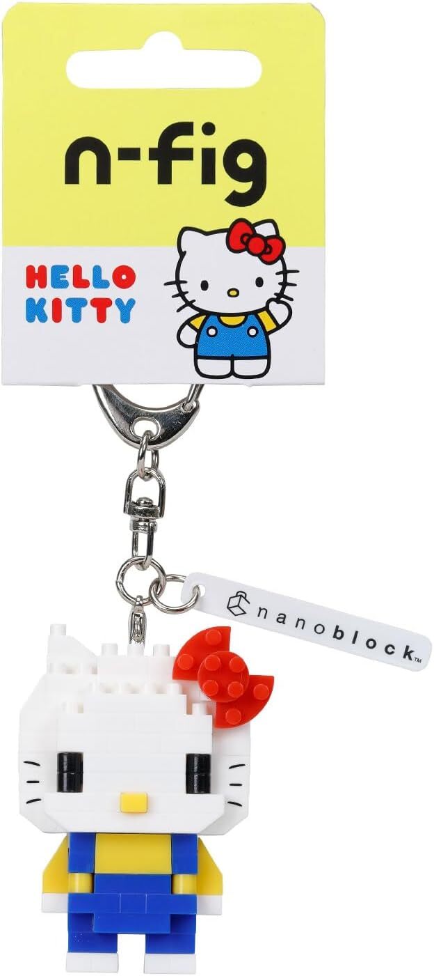 KAWADA Nanoblock 積木造型吊飾 NFG-01 HELLO KITTY