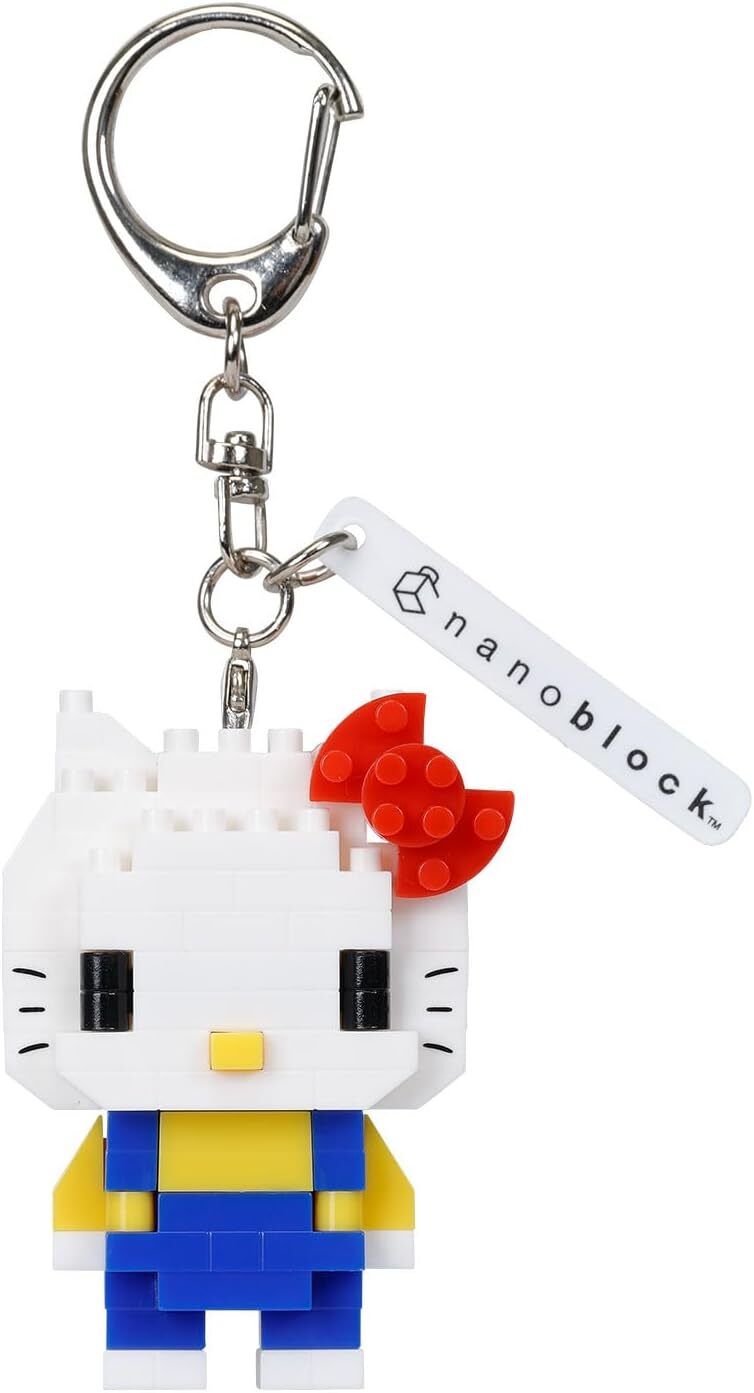 KAWADA Nanoblock 積木造型吊飾 NFG-01 HELLO KITTY