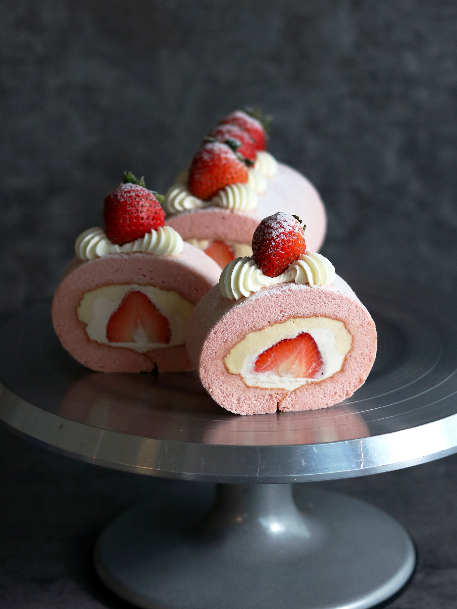 草莓檸檬天使生乳捲