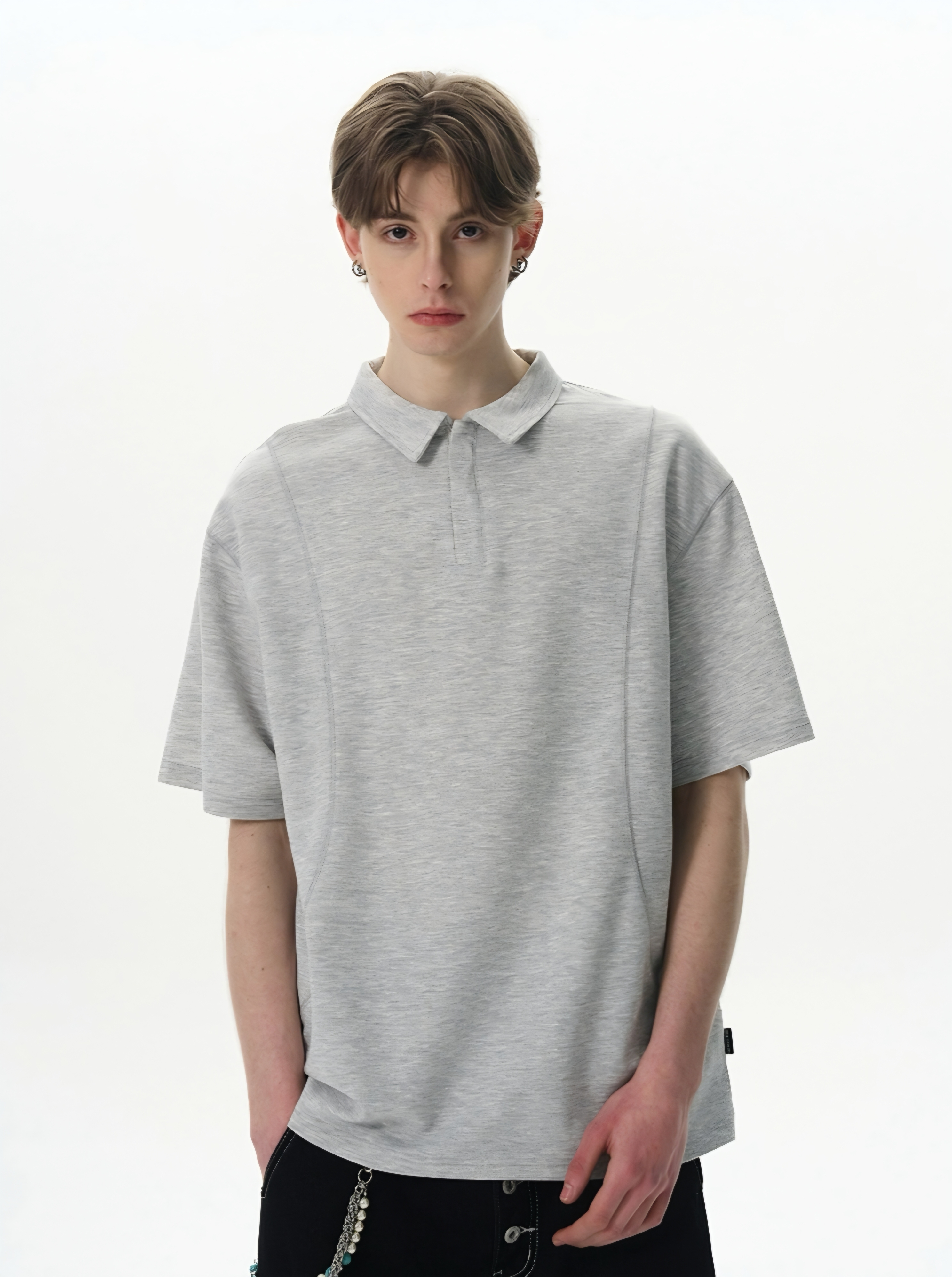 041. Oversized Polo Shirt