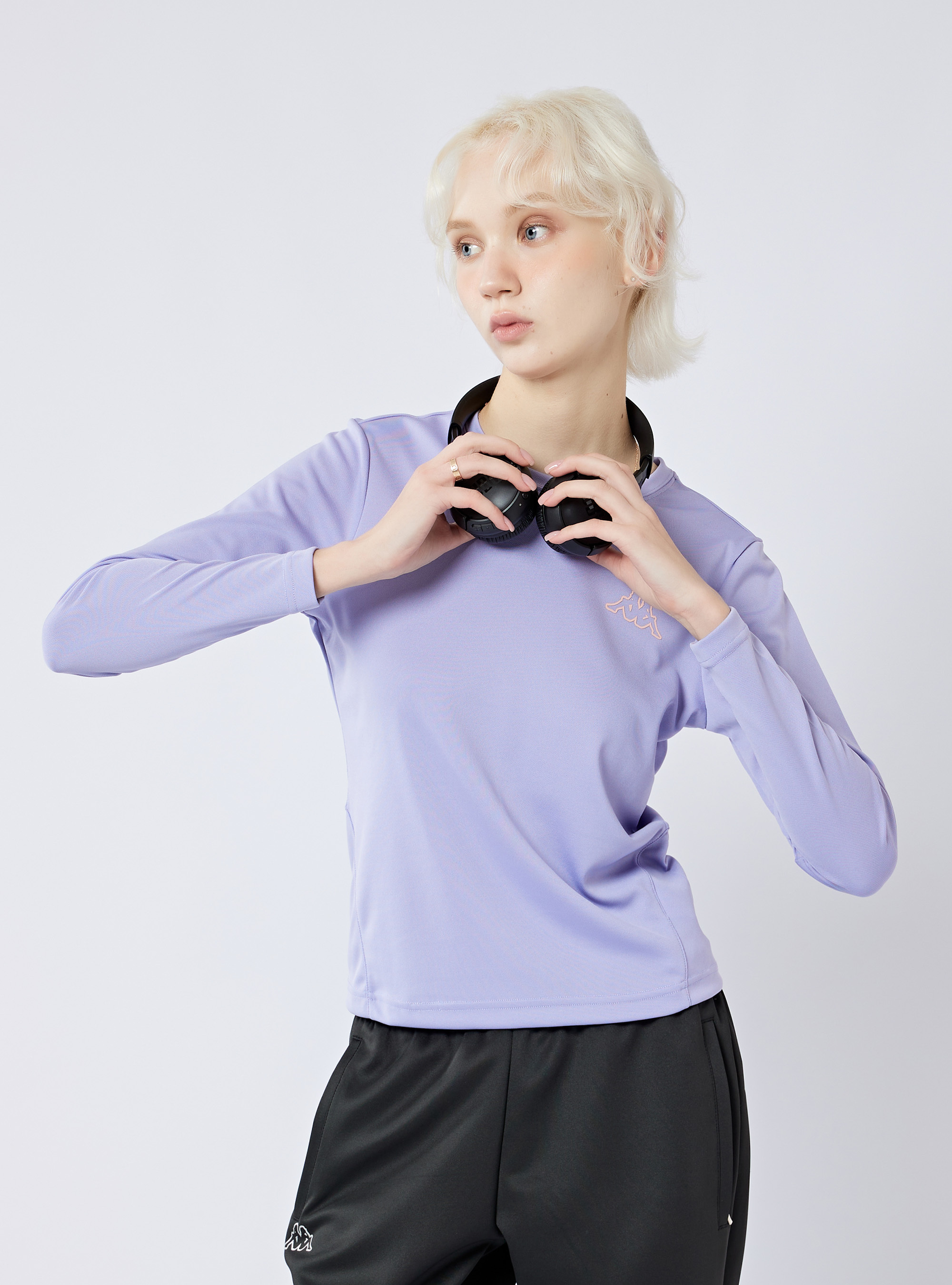 女款 休閒圓領長袖上衣