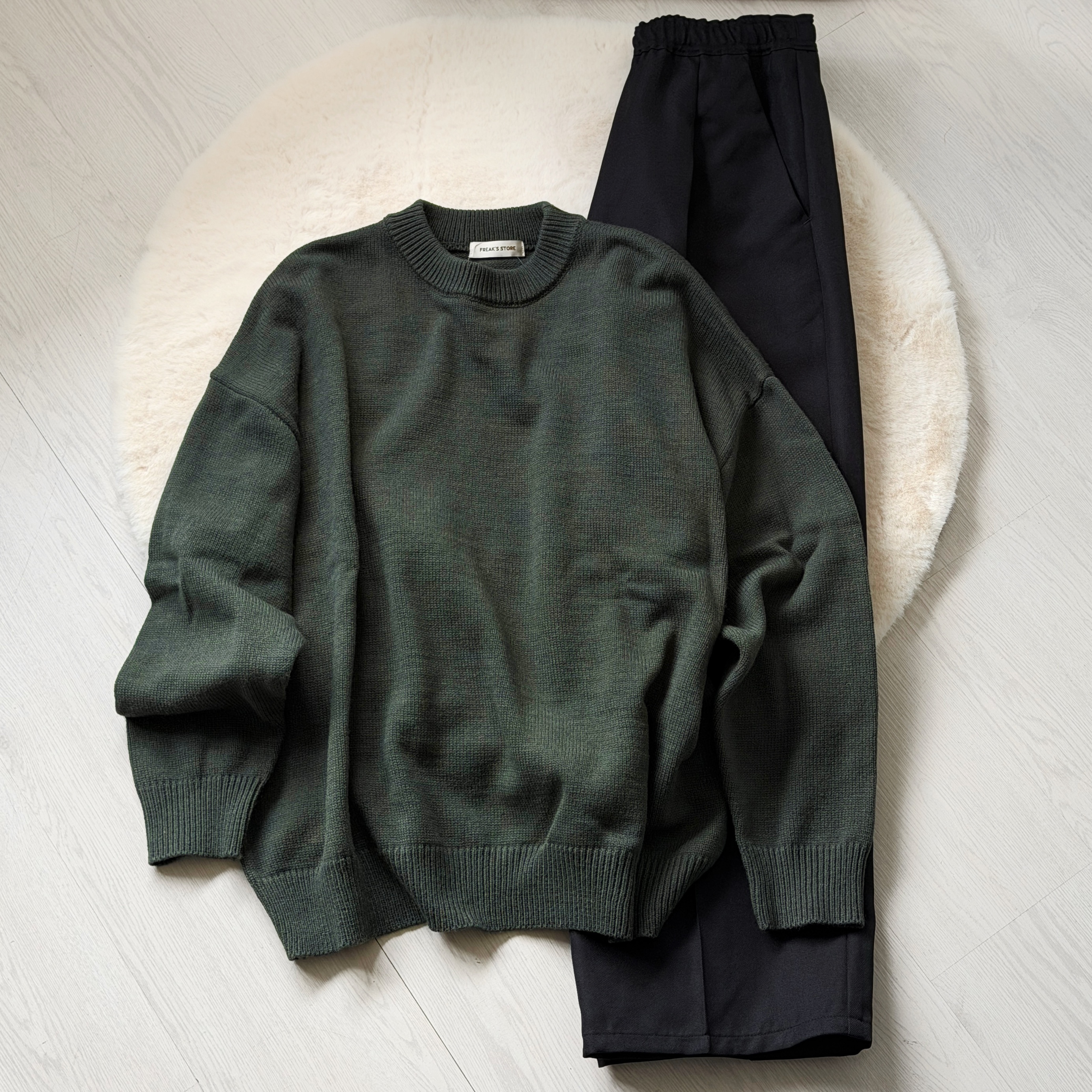 現貨 | Freak's Store Relaxed Fit Washable Knit 圓領 針織