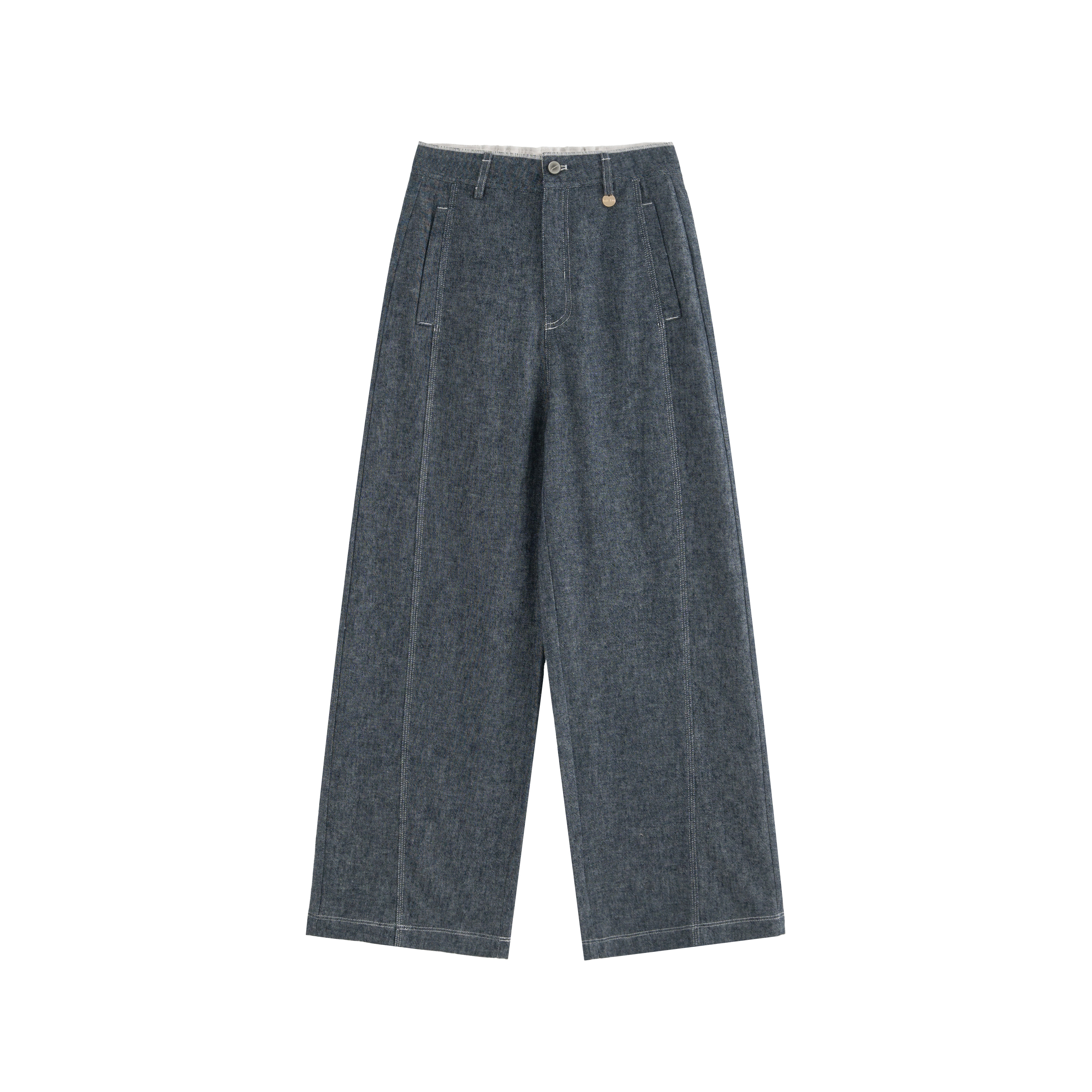 mi-tu 棉麻闊腿褲