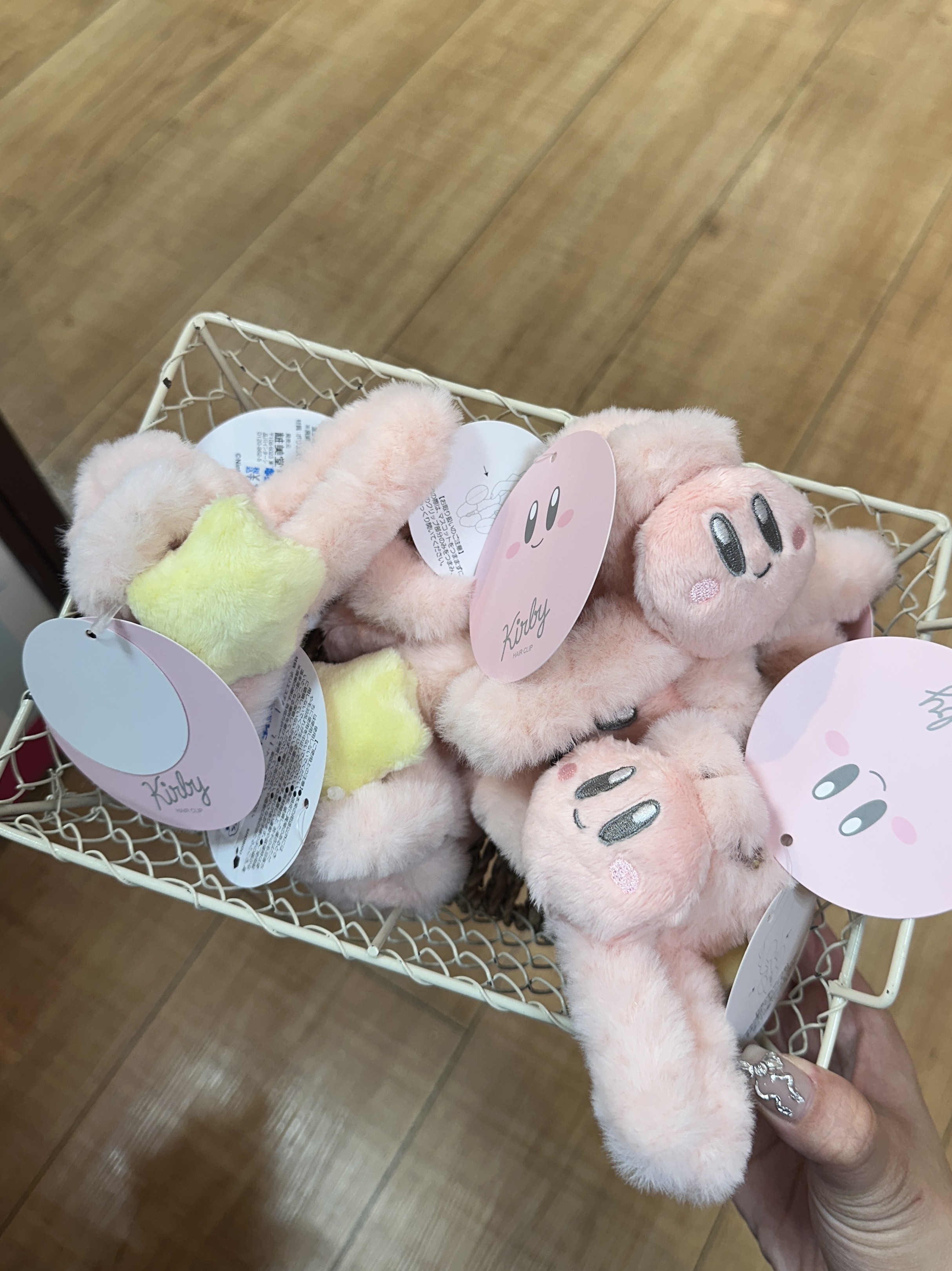 星之卡比毛毛鯊魚夾