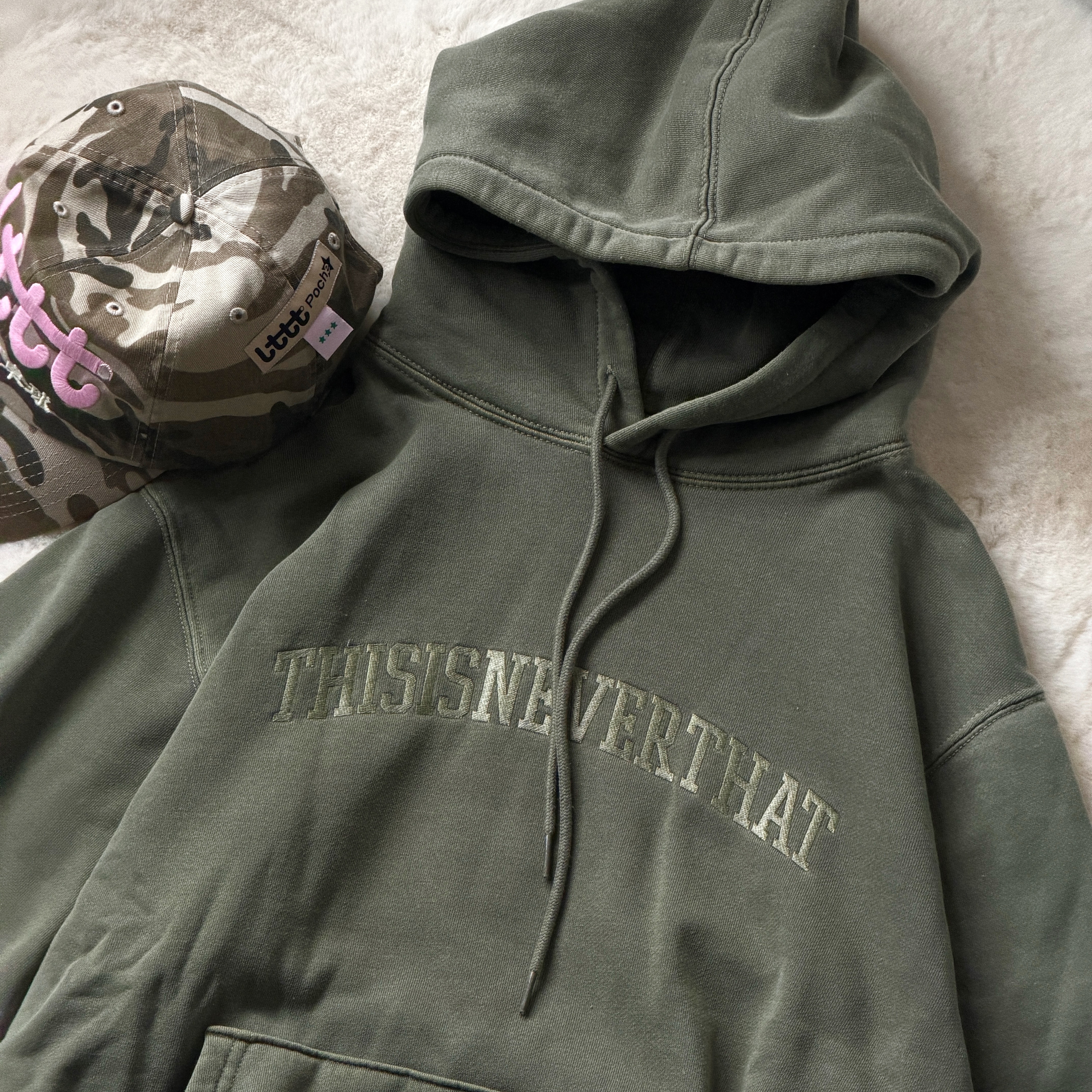 現貨 | Thisisneverthat Arch-Logo Hoodie 絨毛 有帽衛衣