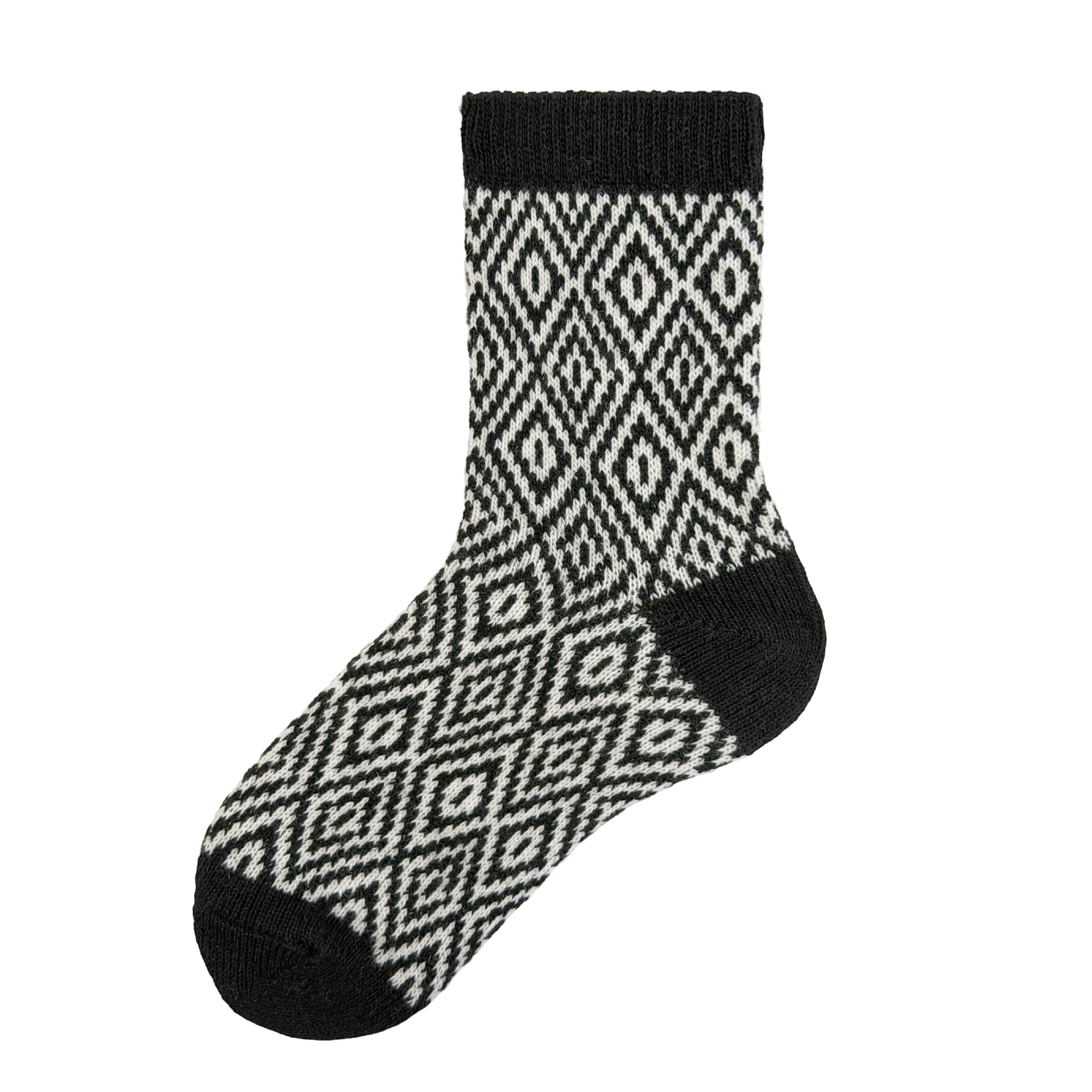 千鳥格中筒羊毛襪 中性款 (10色) 44KK2011