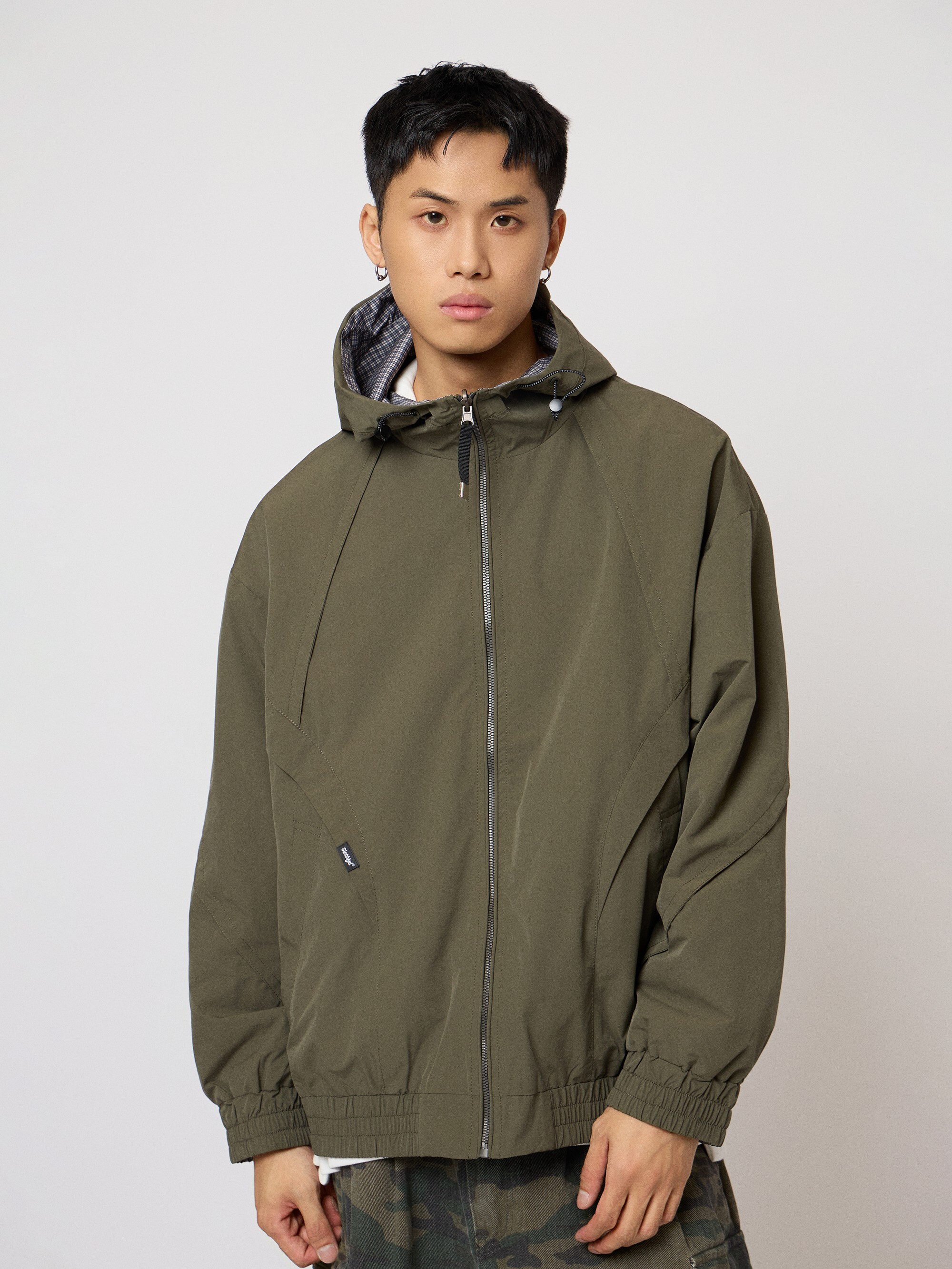 雙面休閒連帽外套