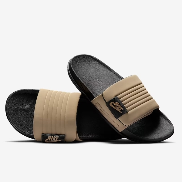 NIKE OFFCOURT ADJUST SLIDE 男款 拖鞋 卡其金 運動【DQ9624-004】