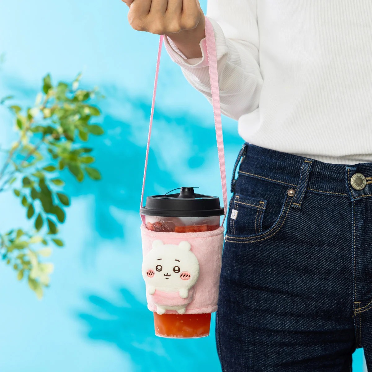 iSNEAKERS｜日本 Chiikawa 吉伊卡哇 立體娃娃 飲料提袋 杯套 3款