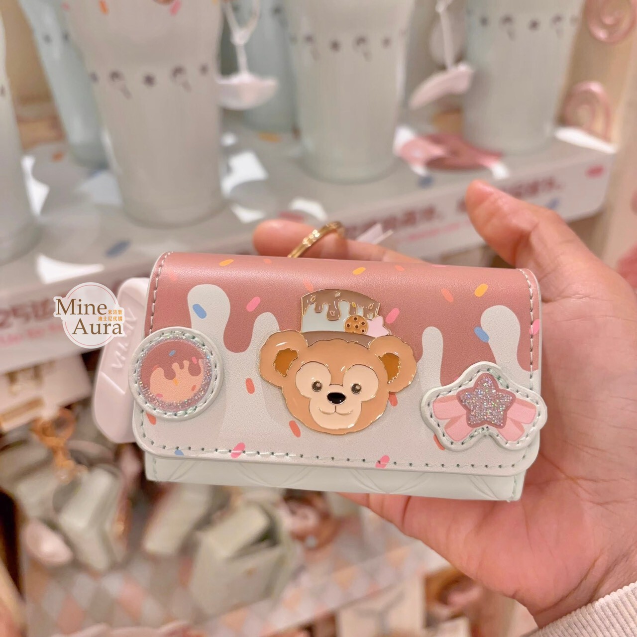 2025 夢幻慶典系列 達菲 Duffy 零錢包 吊飾 鑰匙圈 -上海迪士尼樂園