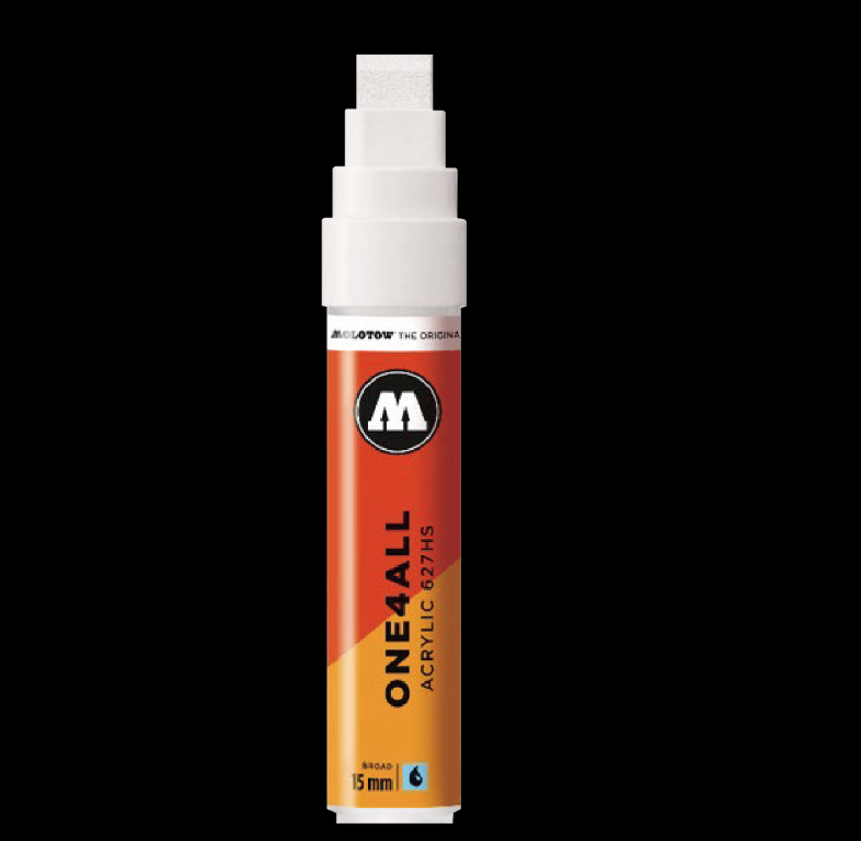 MOLOTOW ONE4ALL 627hs Acrylic Marker 單頭壓克力筆 15mm/35ml