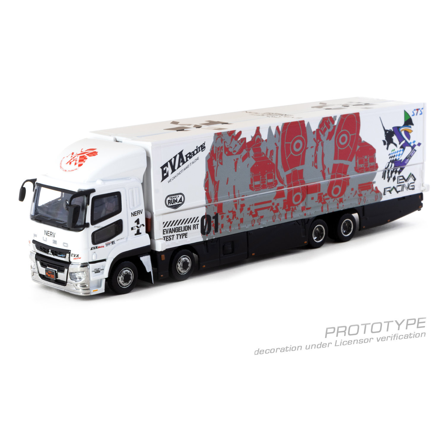 [預訂] Tarmac Works Mitsubishi Fuso Super Great EVA Racing