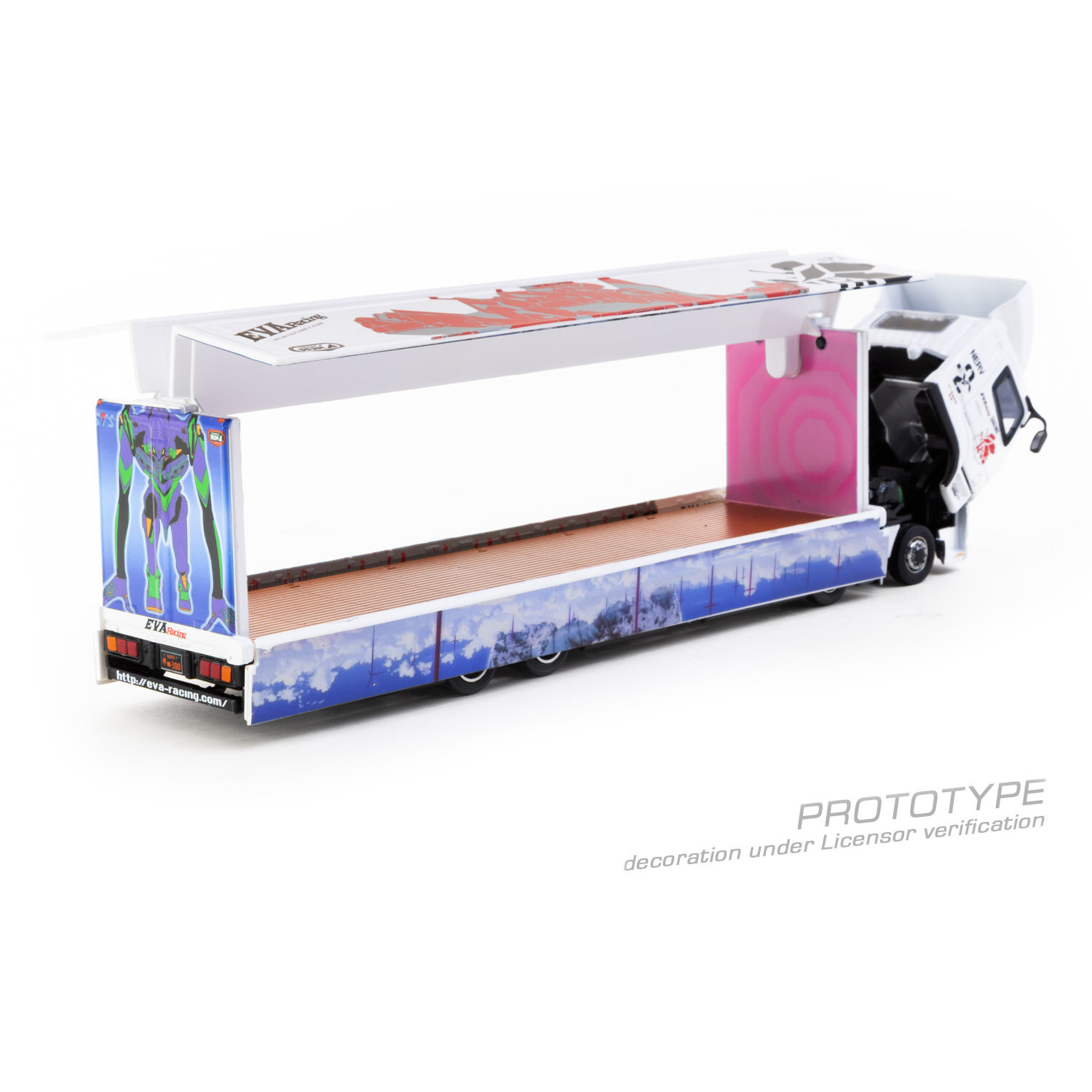 Tarmac Works Mitsubishi Fuso Super Great EVA Racing