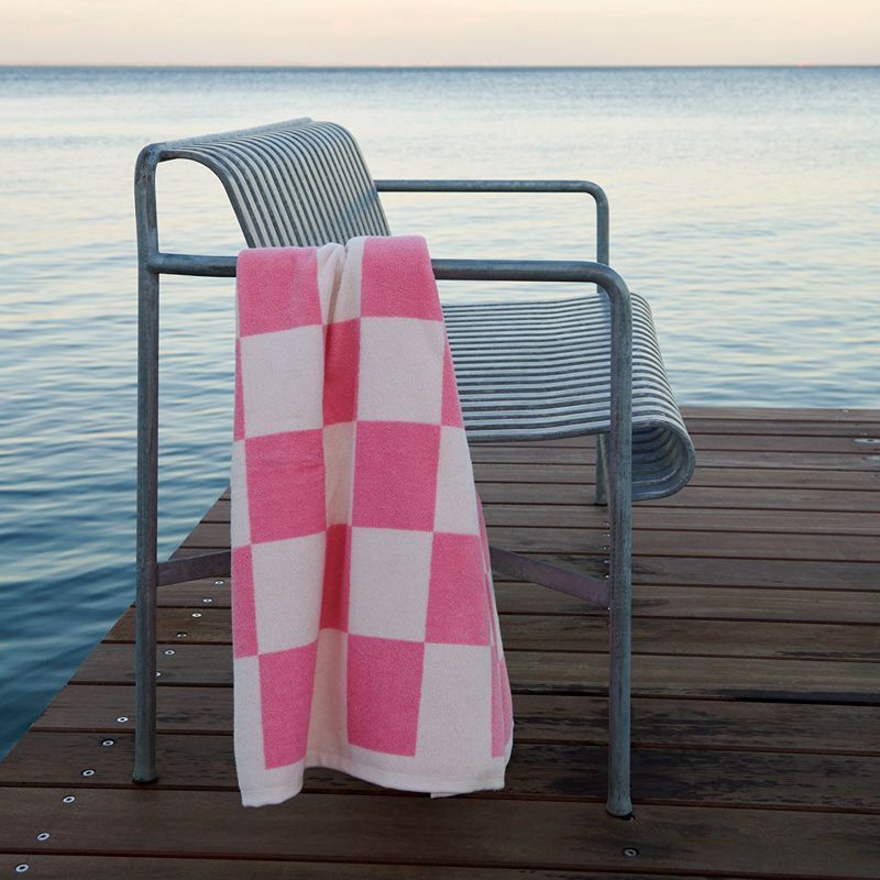 Check Bath Towel / 浴巾