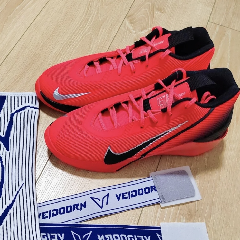 NIKE G.T. JUMP ACADEMY 紅色 黑勾 包覆緩震 舒適 籃球鞋 男鞋 HF1804-600