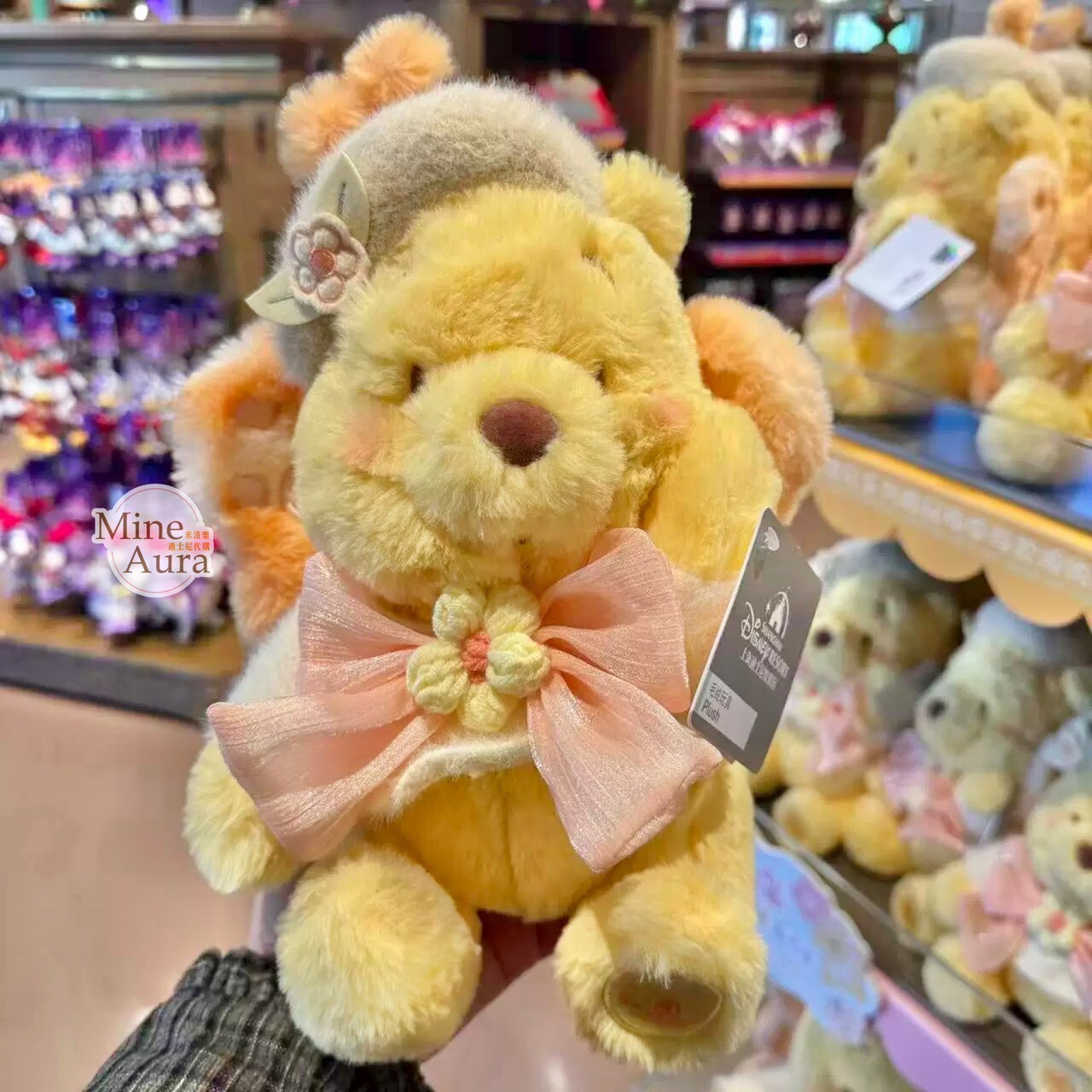蝴蝶小熊維尼 Winnie the Poo 系列 娃娃 玩偶 -上海迪士尼樂園