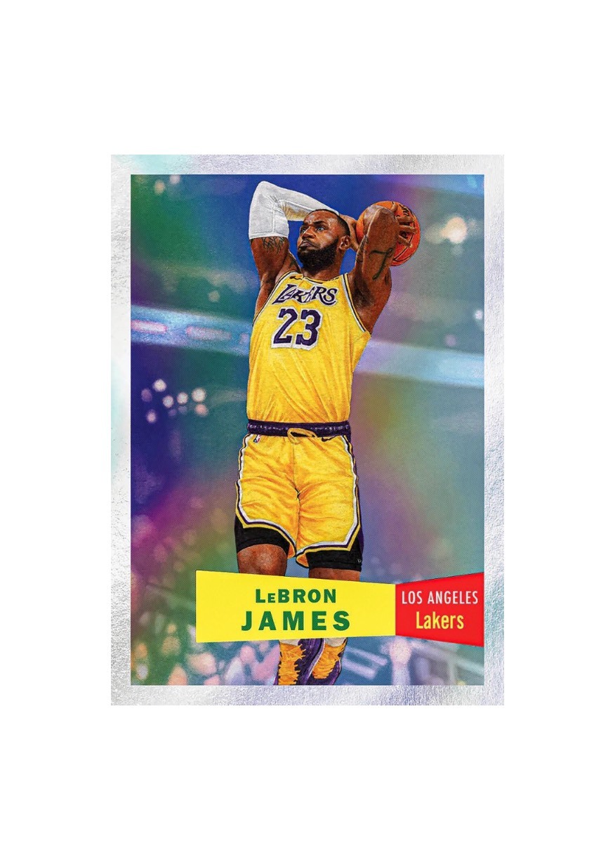 TOPPS 球員卡 LeBron James - 2025-26 NBA Living Set® - Card 1